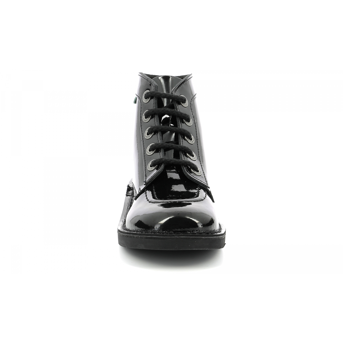 kickers homme noir vernis