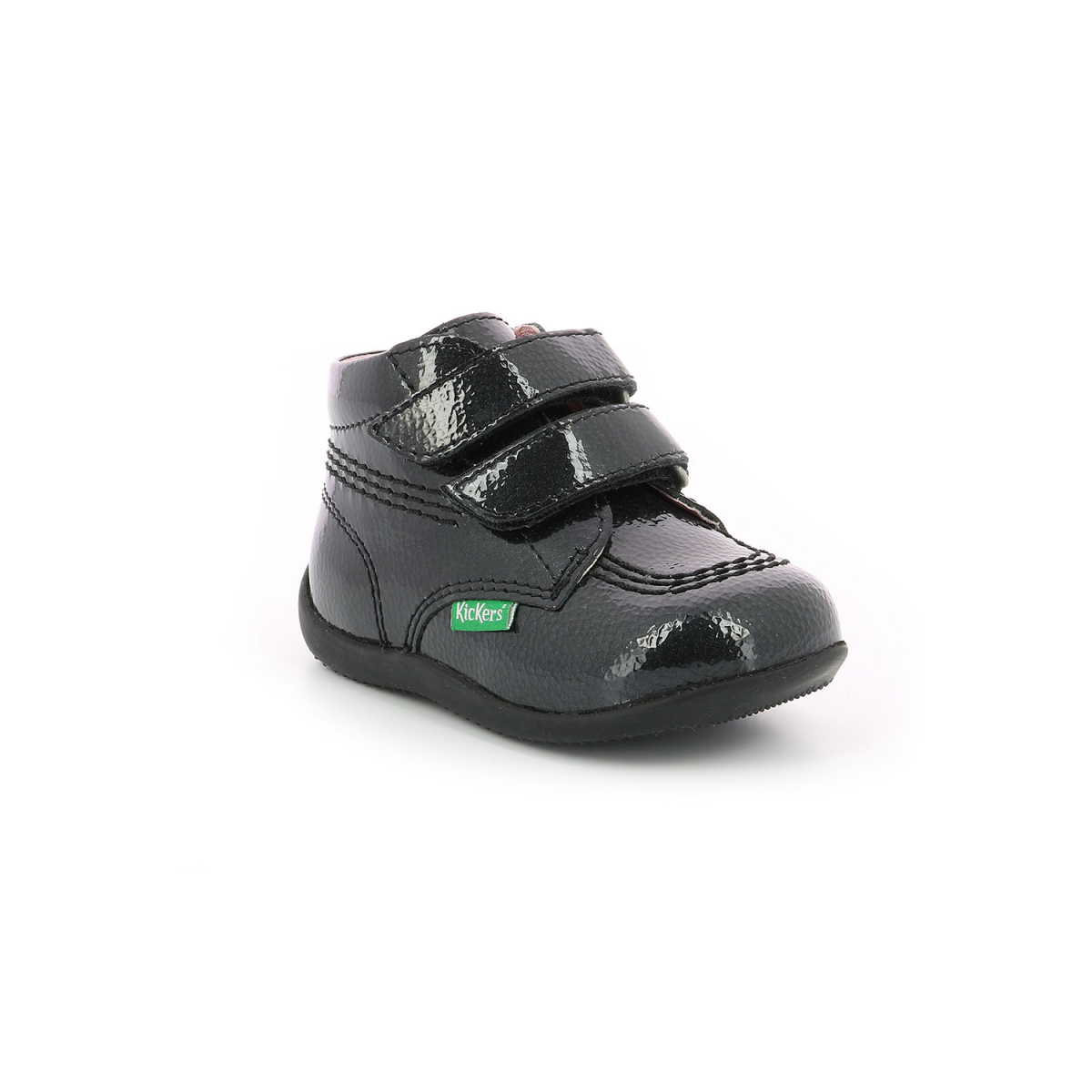 kickers billista noir vernis