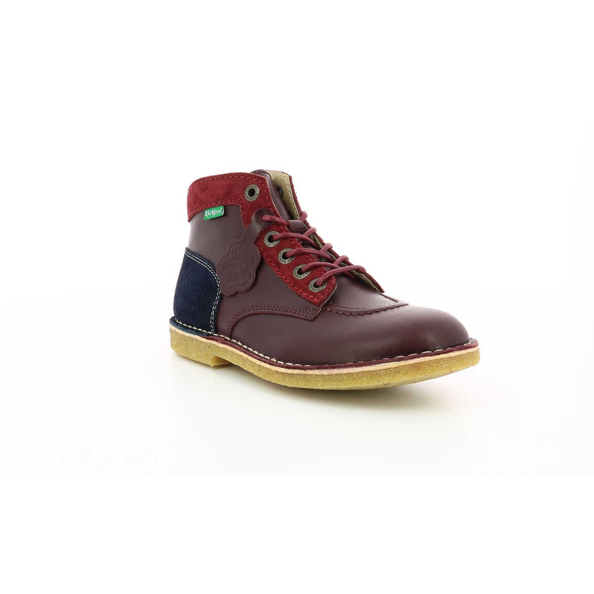 kickers violette femme