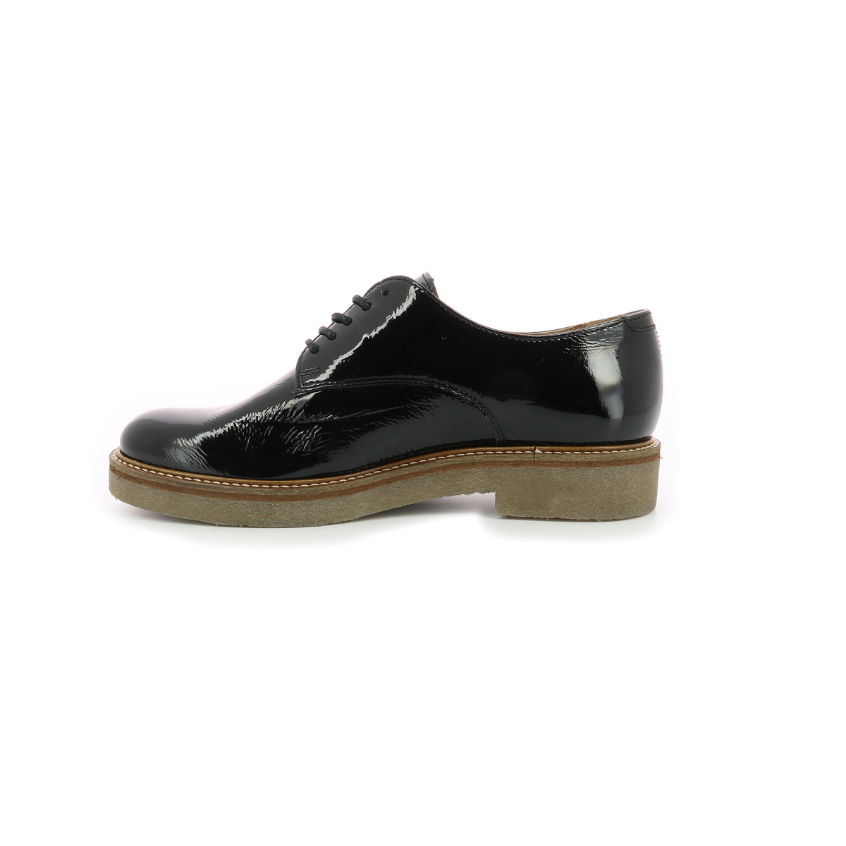 kickers noir vernis