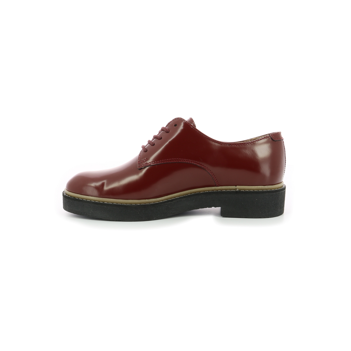 kickers oxfork rouge