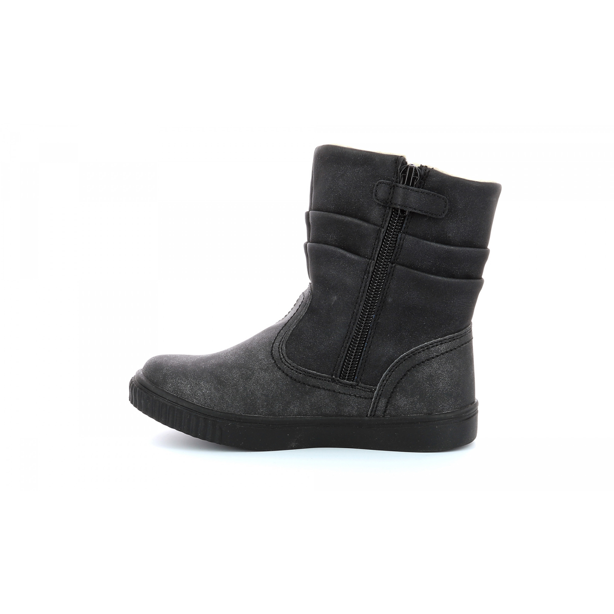 moon boots noir brillant
