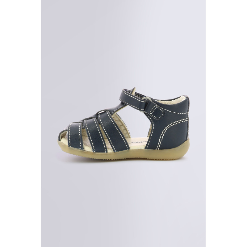 Kid s sandals Bigflo 2 dark navy shoes for Kids Kickers Official