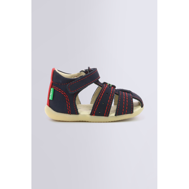 Bigbazar navy and red sandals for boy Kickers Official website