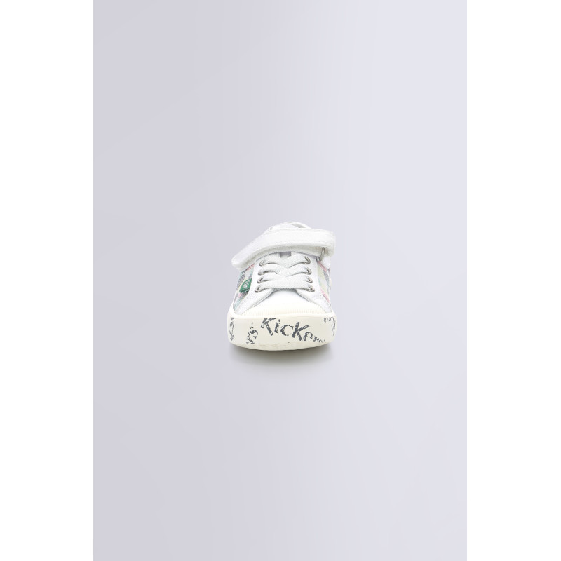 Gody white with multicolor dots sneakers for girl and boy