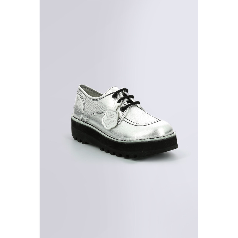 Kickers argenté discount