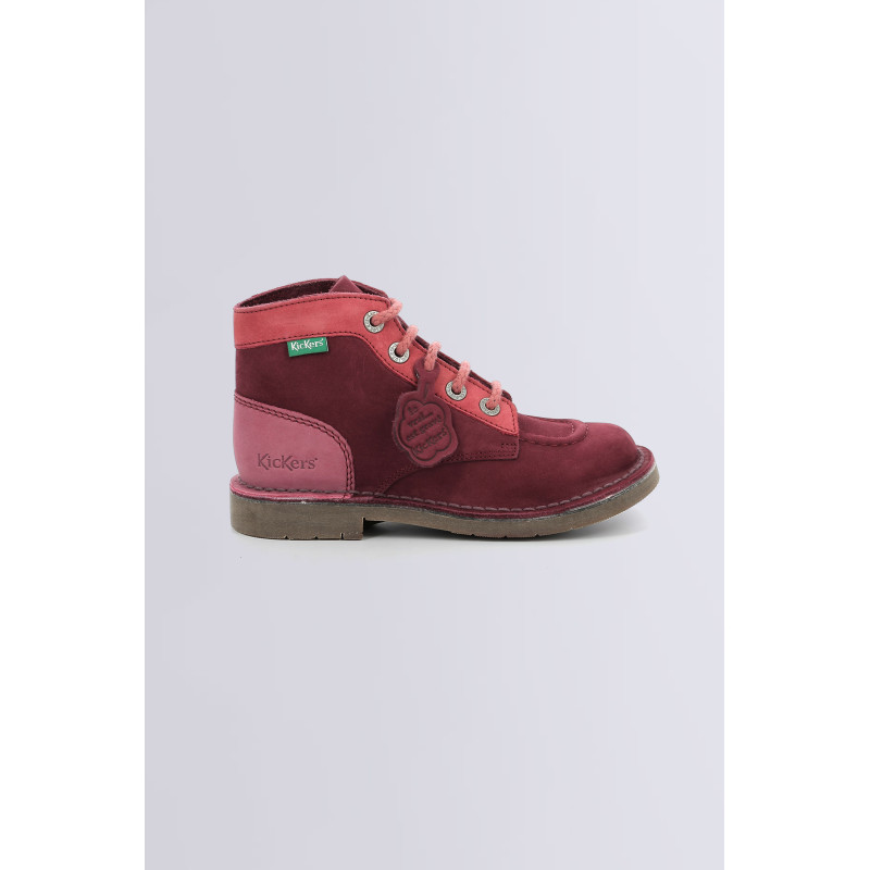 Kick Col pink ankle boots for girl Kickers Official website