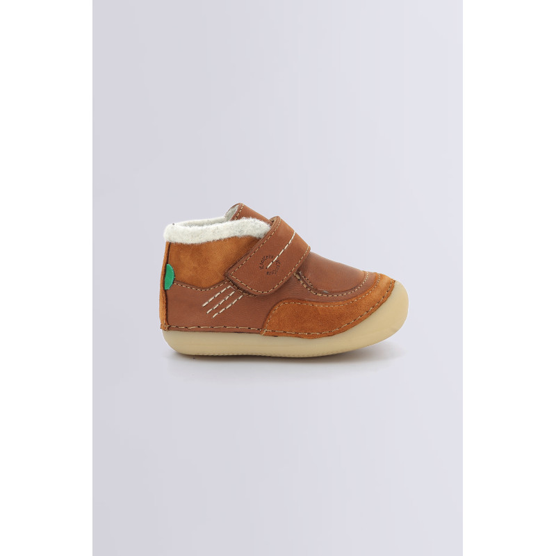 Soklimb Botines camel para nino Kickers Web oficial