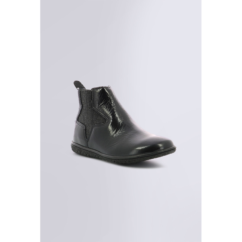 Kickers vermillon noir top