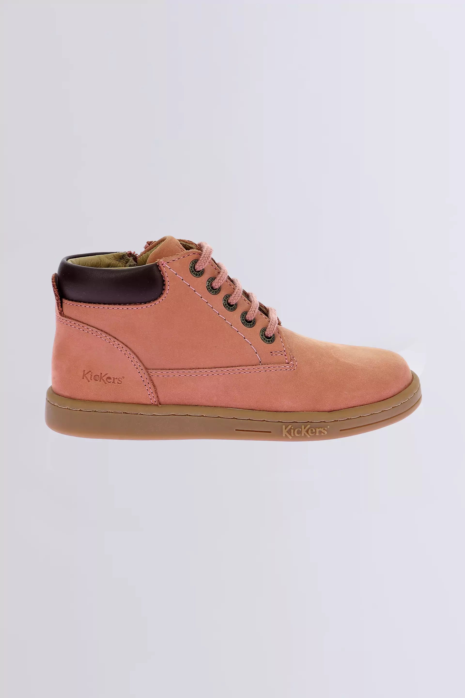 Tackland light pink - girls and boys boots - Kickers ©