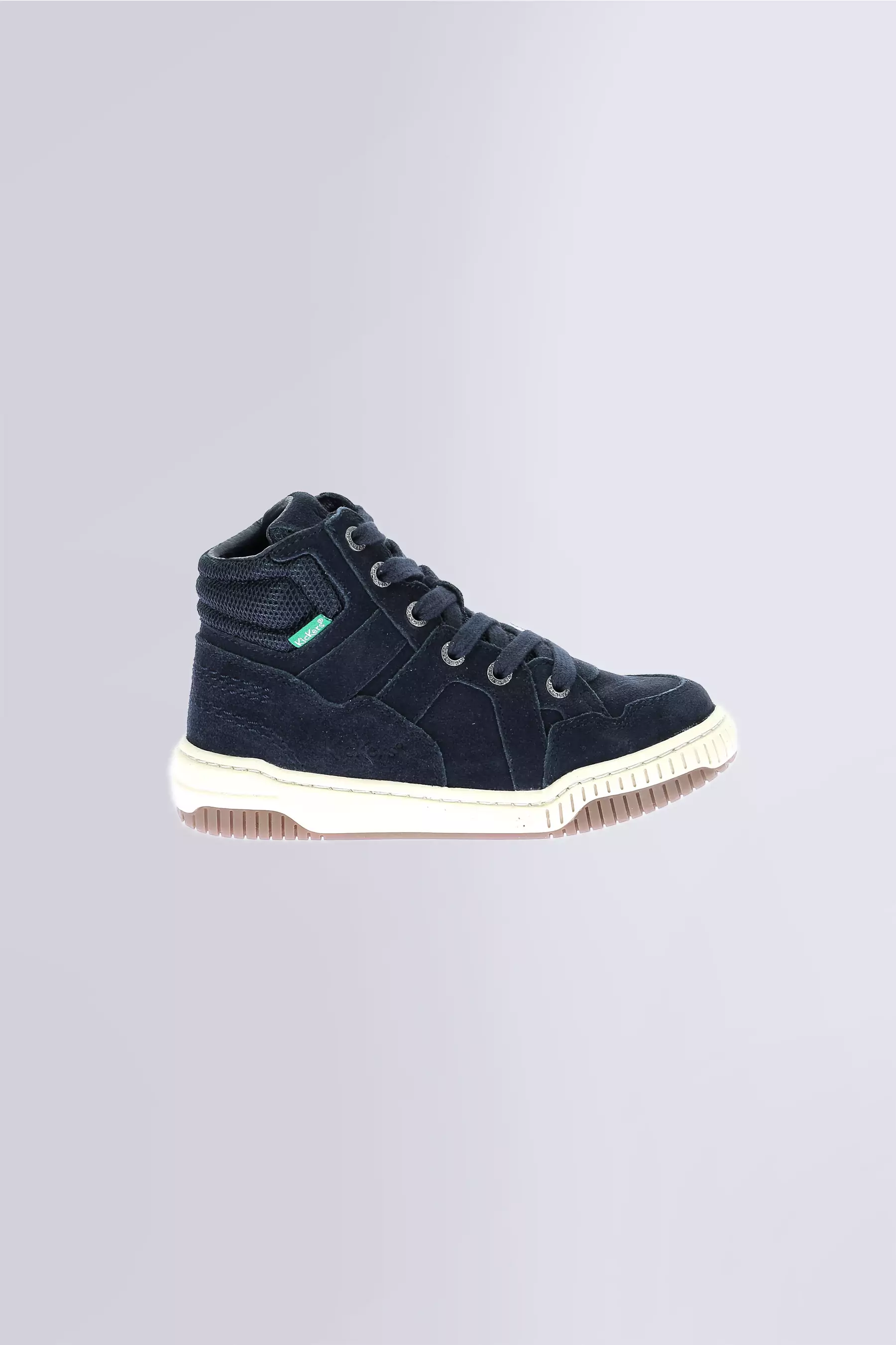 Kick90 - Sneakers hautes marine pour garçon - Kickers © Site Officiel