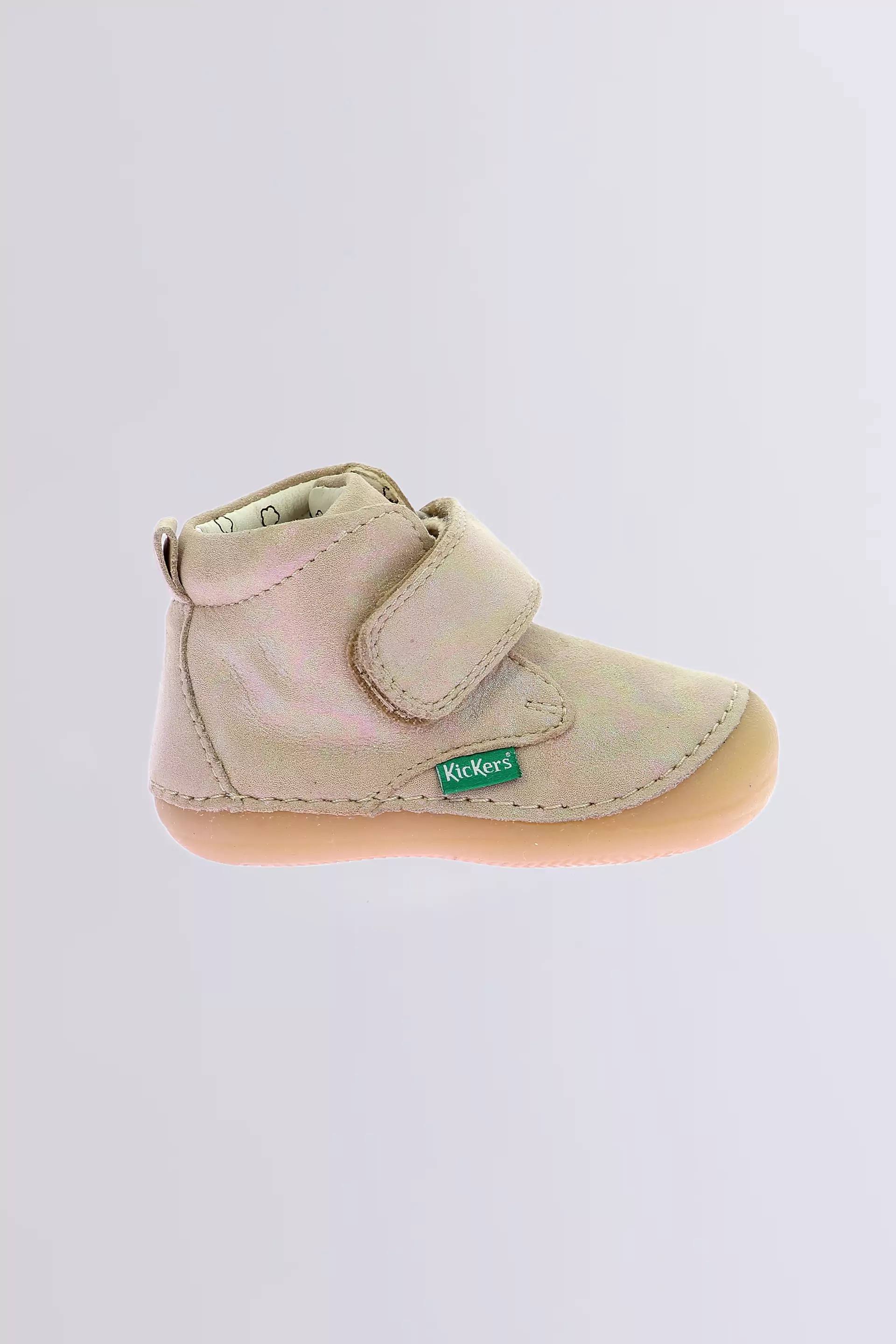 Sabio | Bottillons rose irisé pour fille | Kickers © Site Officiel