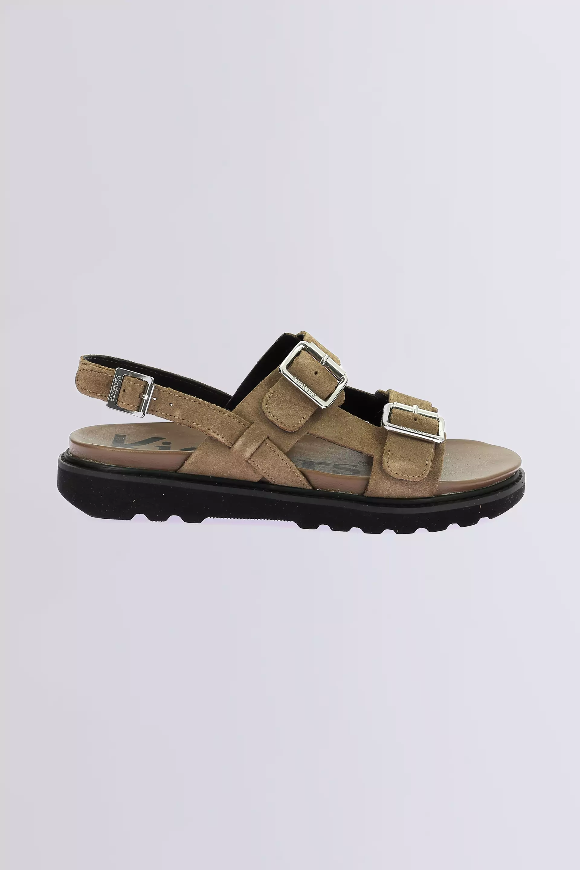 Neosummer - Sandales marron clair pour femme - Kickers © Site Officiel