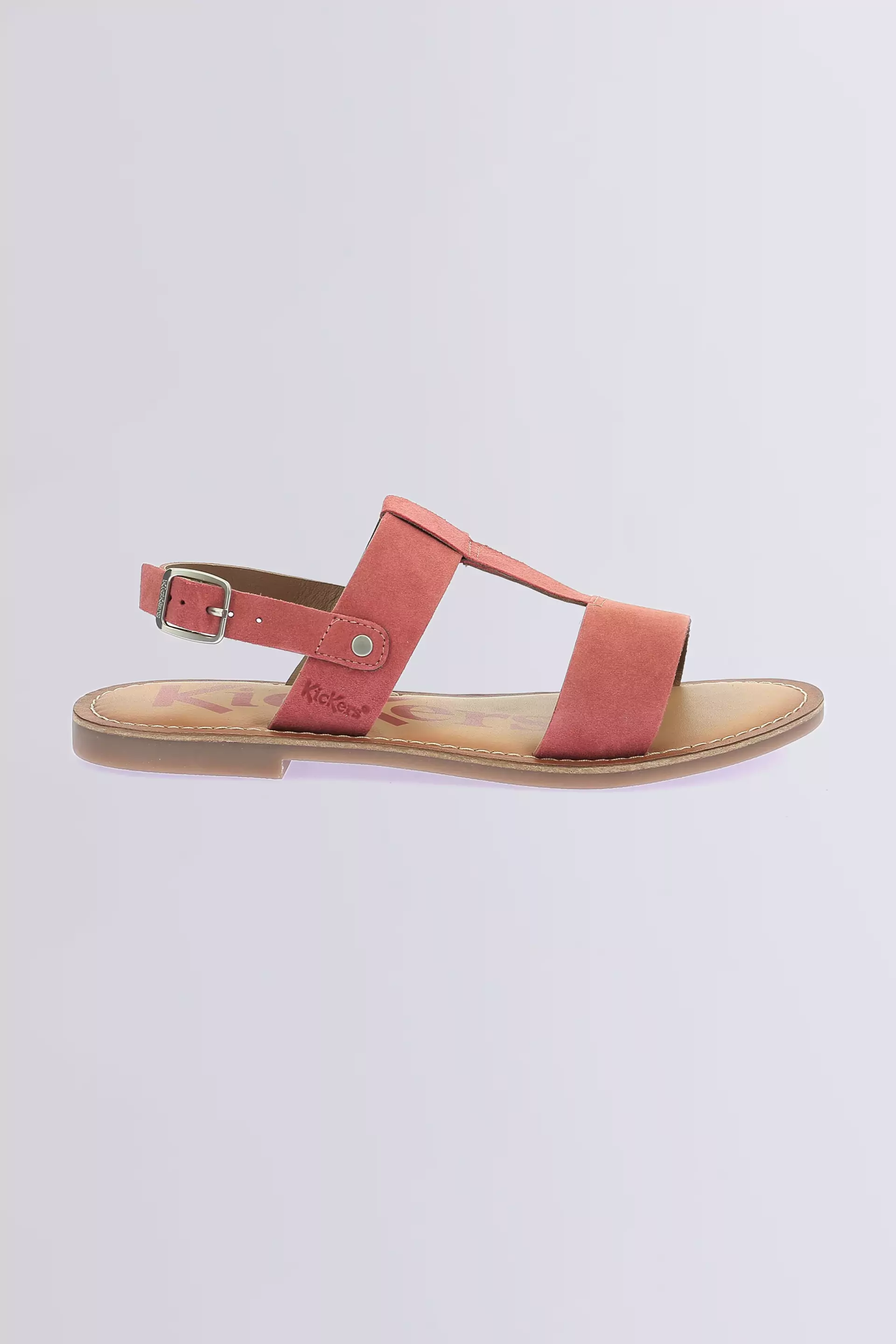 Kick Dines - Sandales roses pour femme - Kickers © Site Officiel