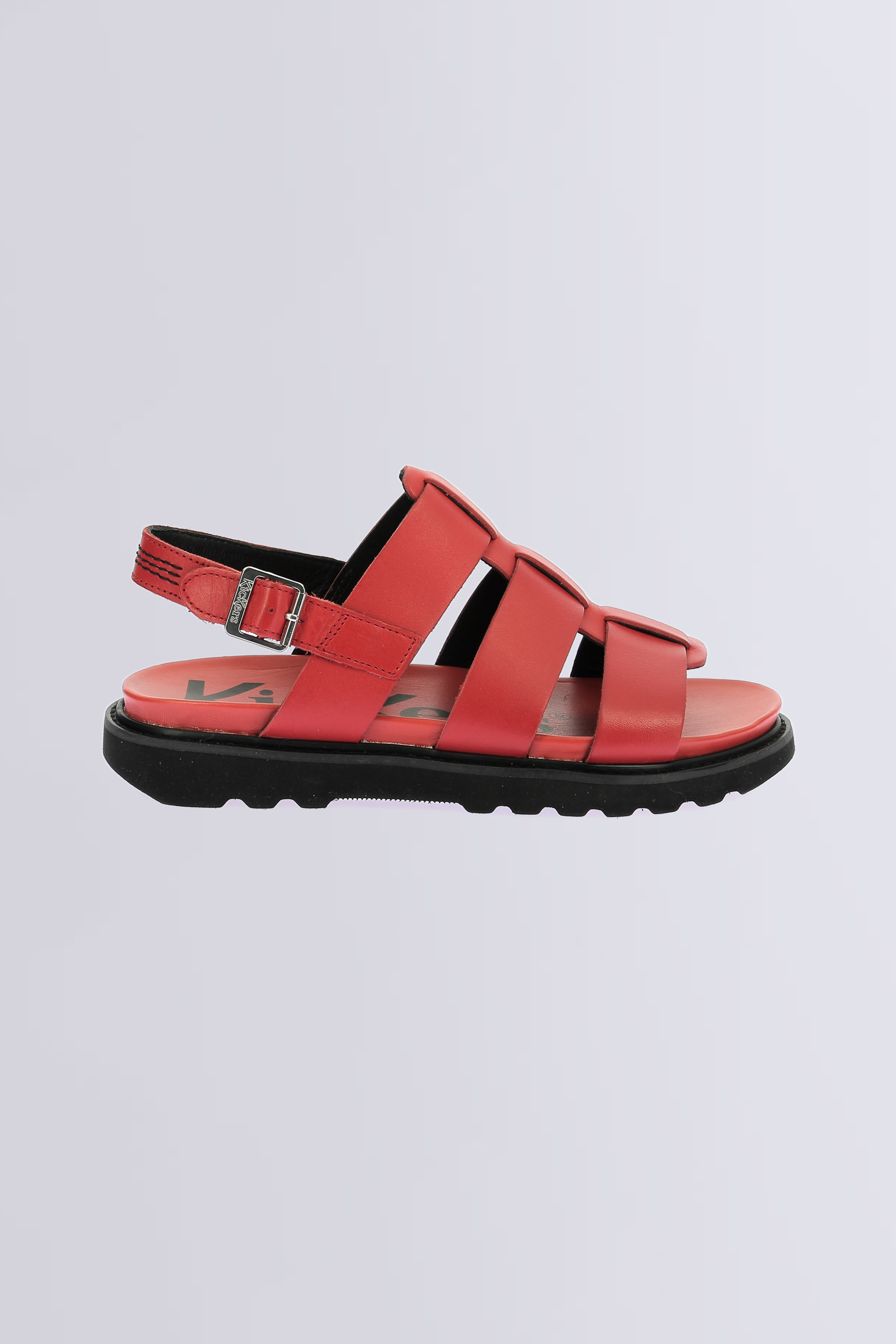 Neosinead red sandals for woman - Kickers © Official website