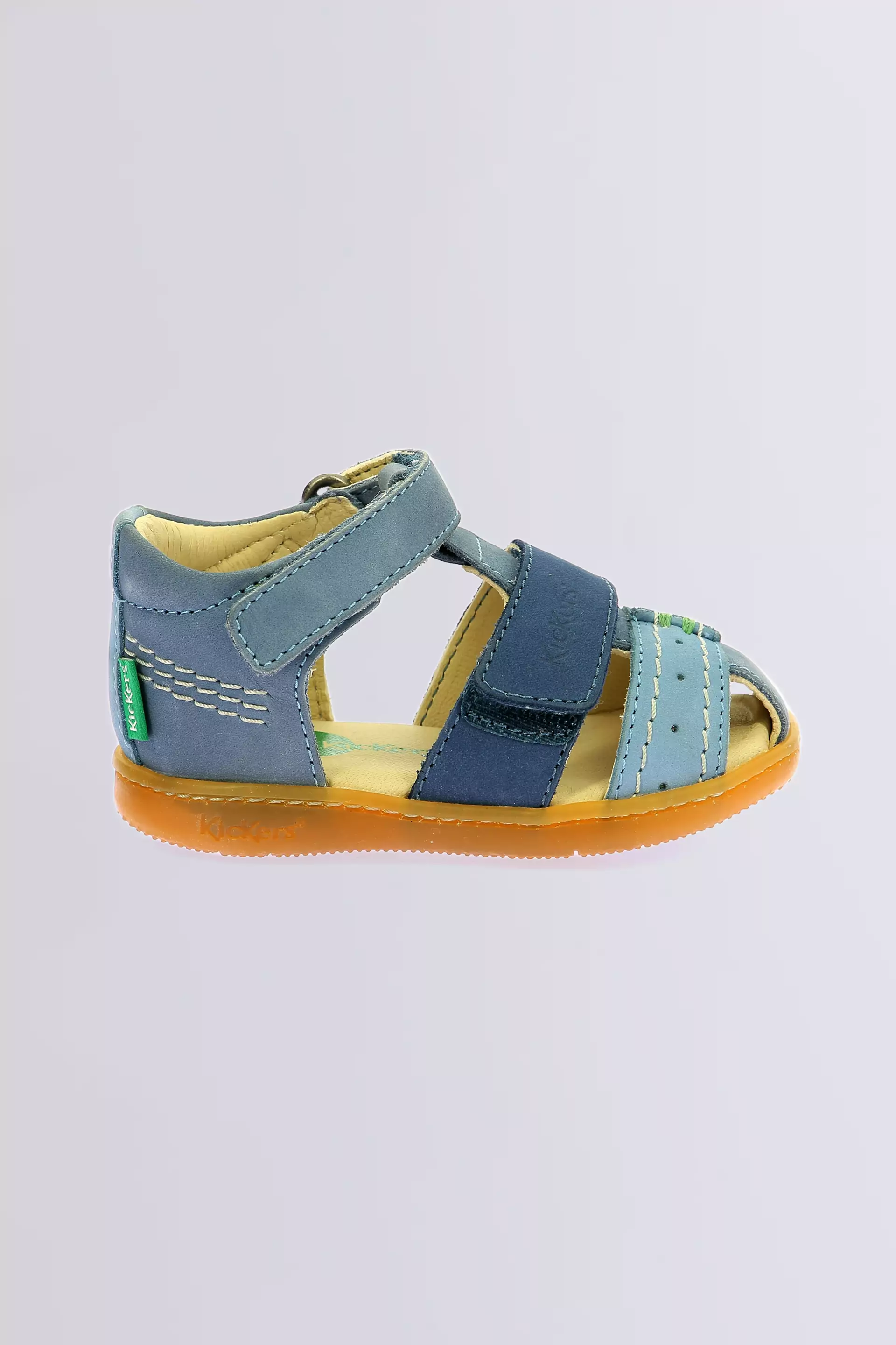 Kick Bazar - Sandalen in dreifarbig blau  für Jungen - Kickers © Offizielle Website