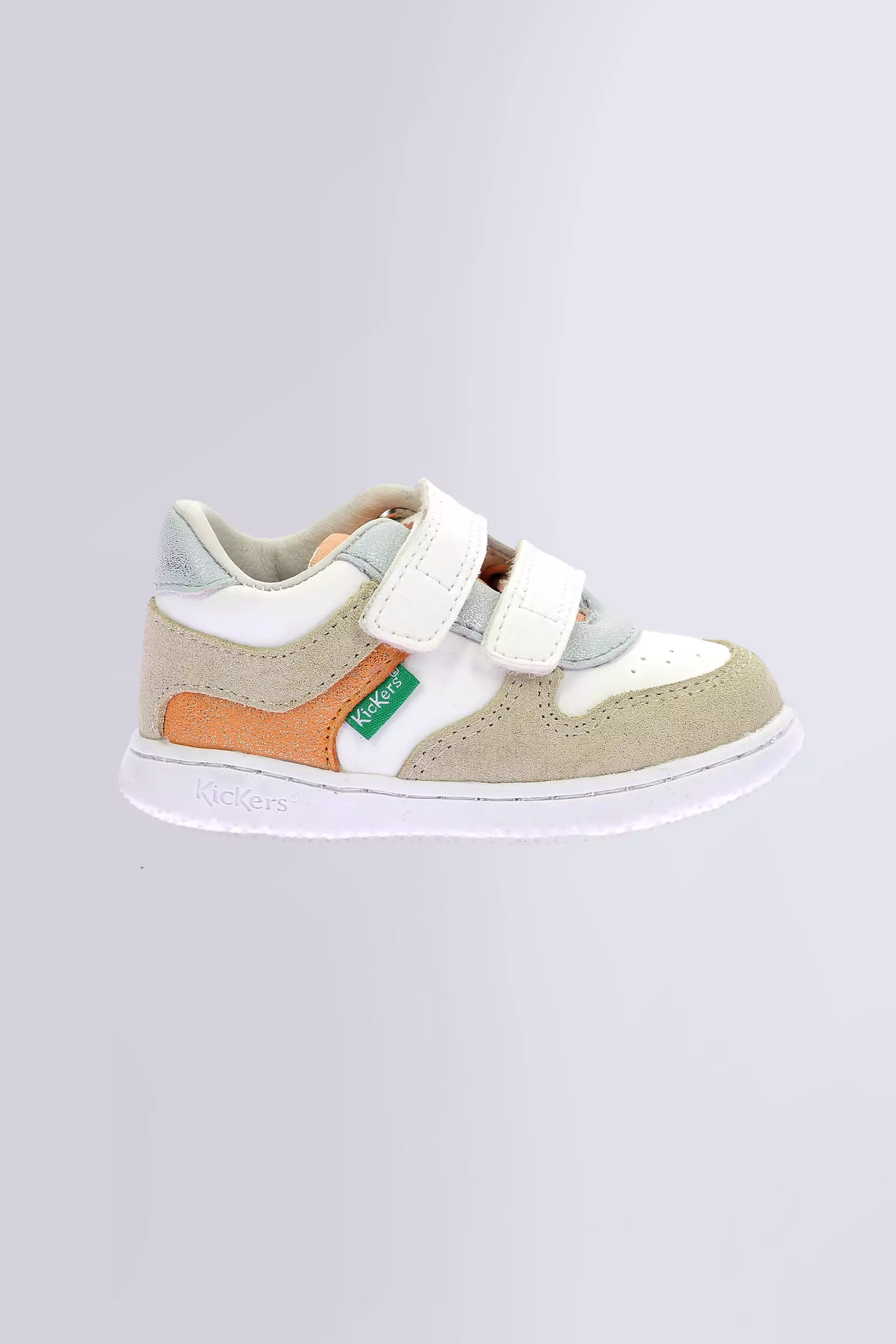 Kickmotion | Weiße und bunte Babyschuhe für Mädchen | Kickers © Offizielle Website