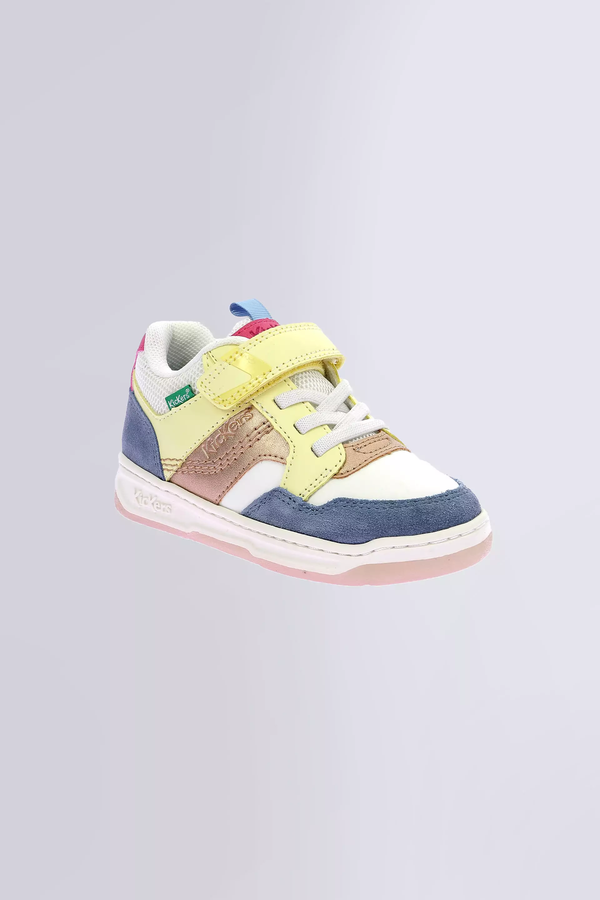 Kickarting Bleu Jaune