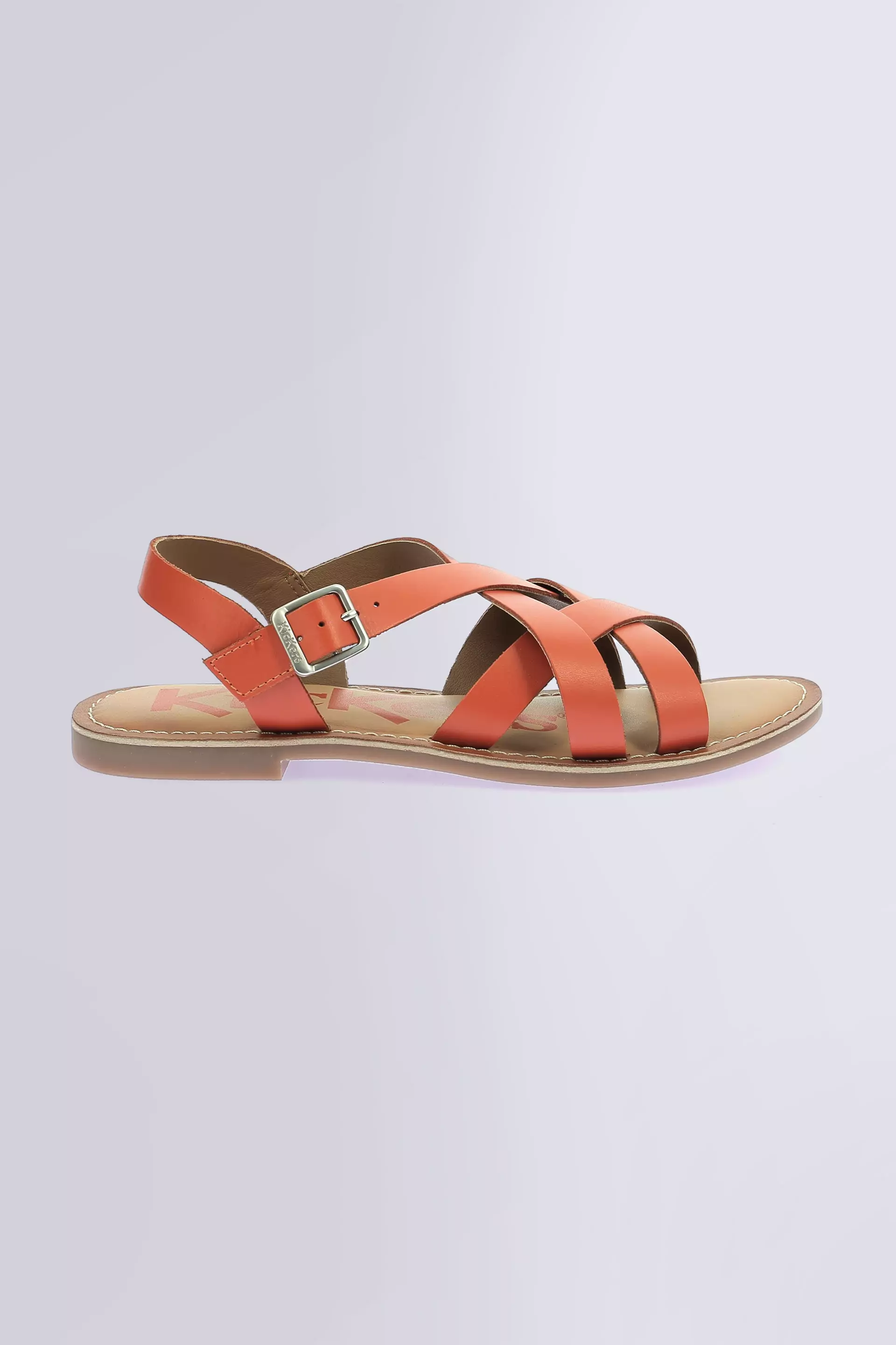 Kick Diana - Sandales orange pour femme - Kickers © Site Officiel