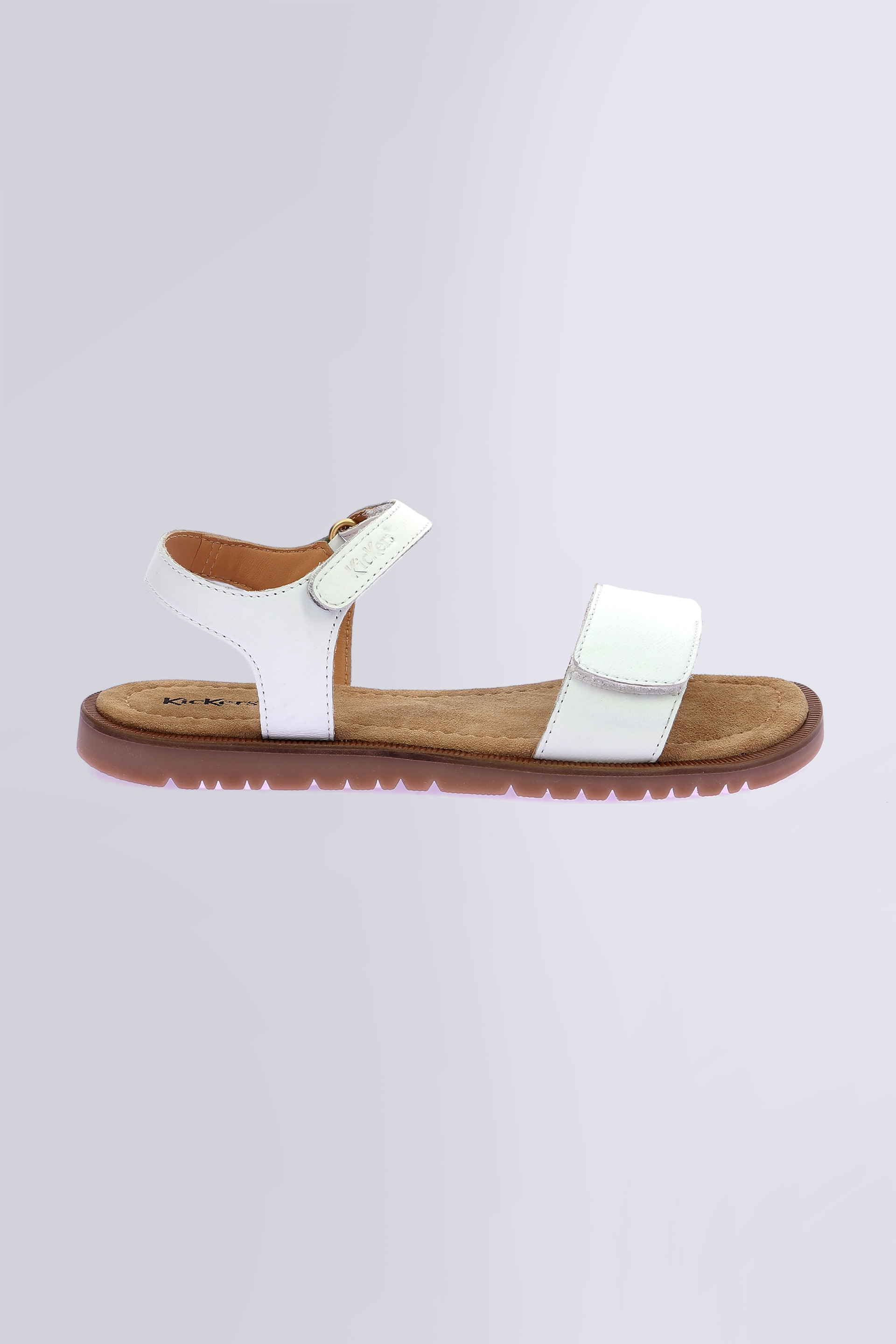 Kick Braida - Sandales blanches pour fille - Kickers © Site Officiel