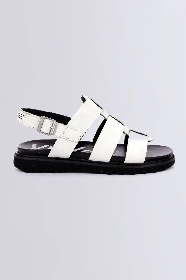 Neosinead - Sandales blanches pour femme - Kickers © Site Officiel