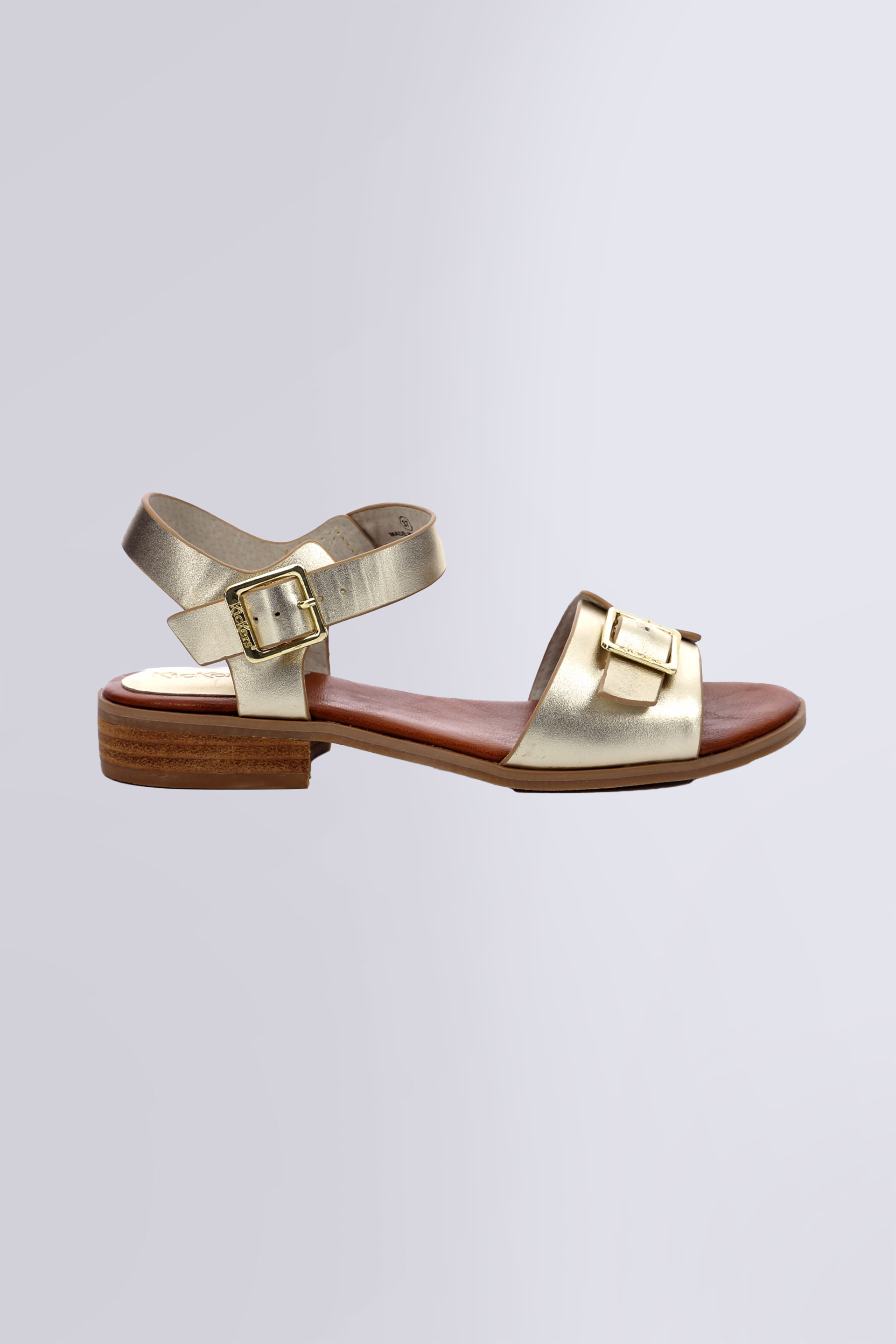 Bucidi dorado - Sandalias para mujer - Kickers © Página oficial