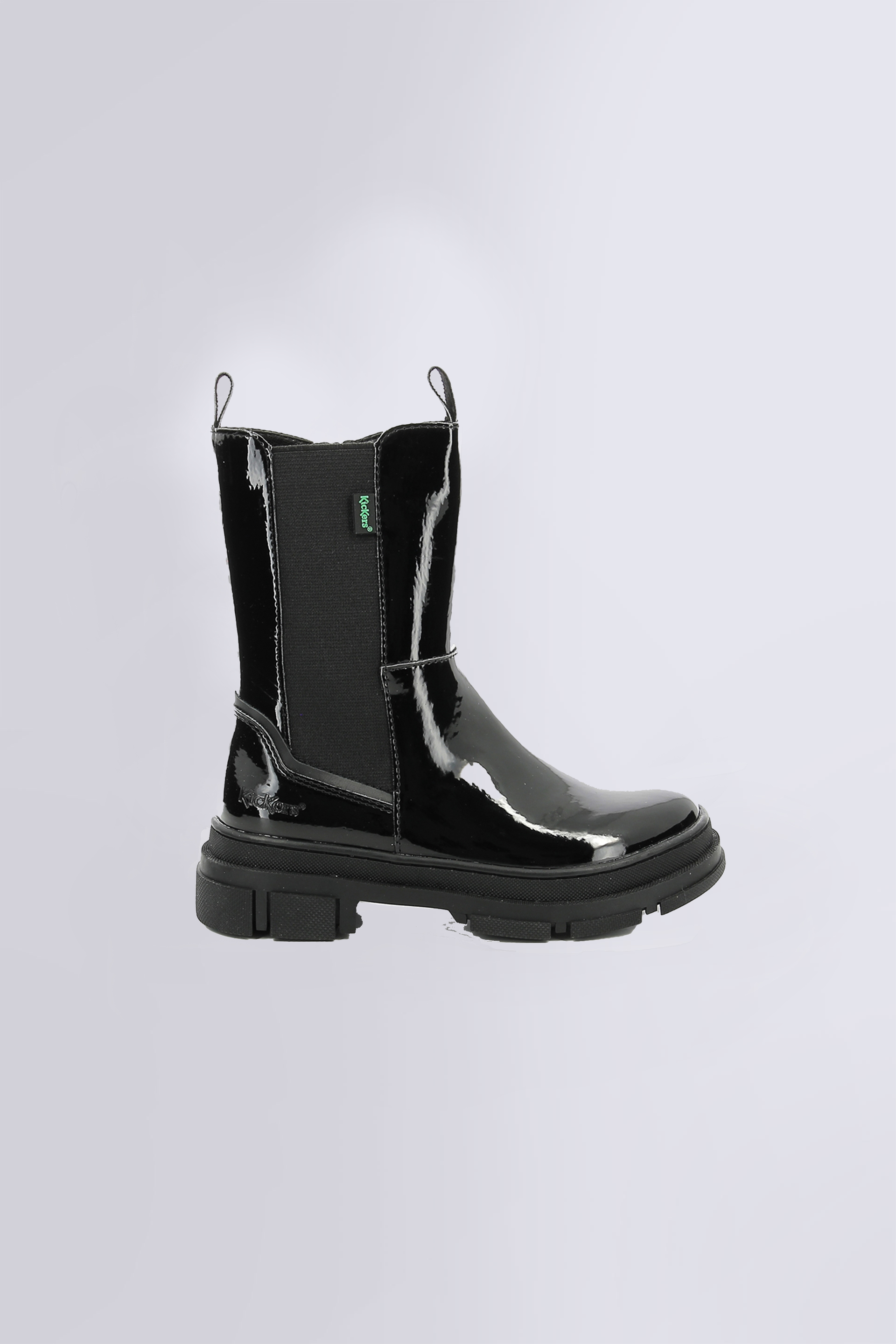 KICK GOZ PATENT BLACK