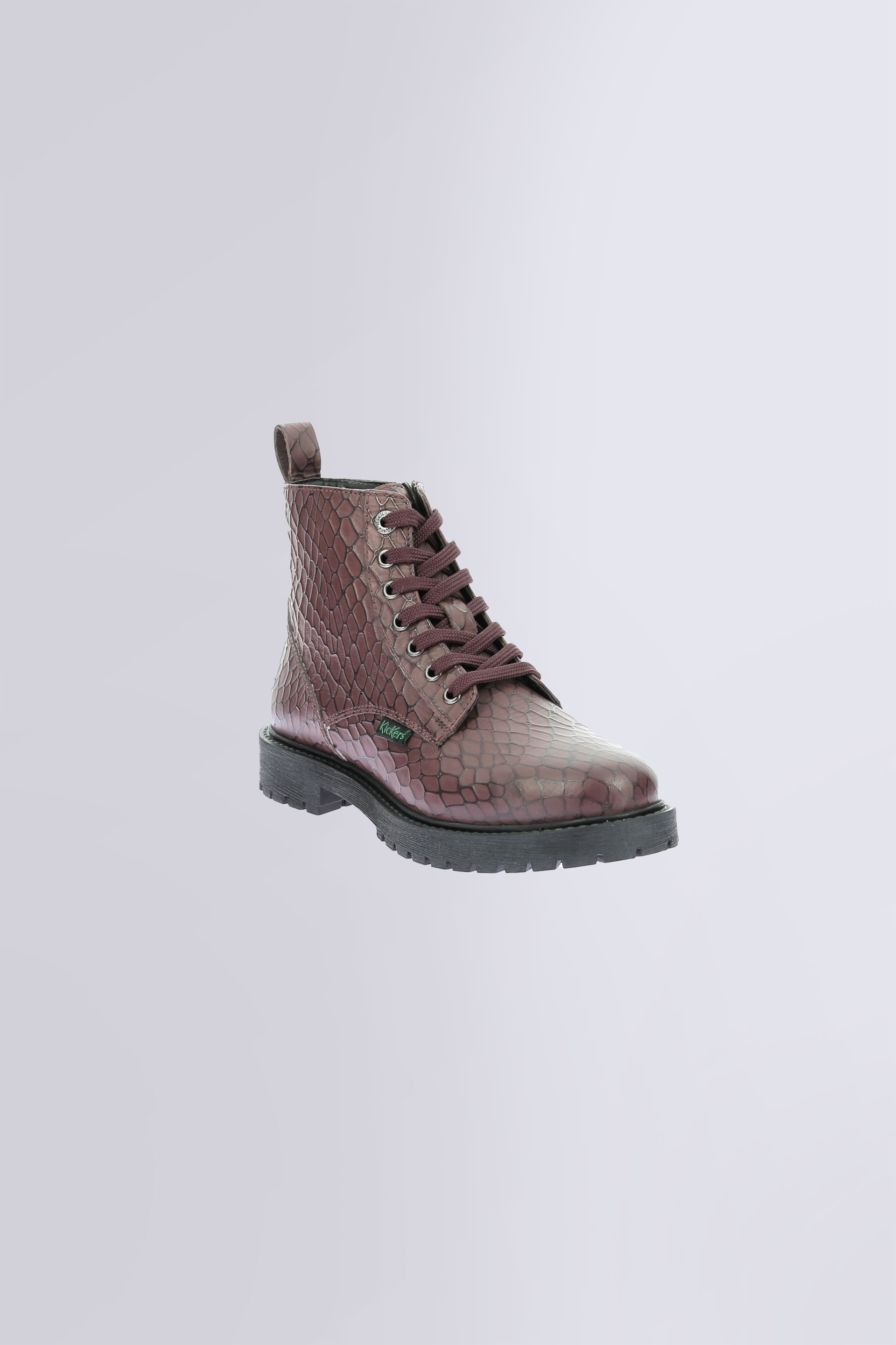 Kick dea Bordeaux croco