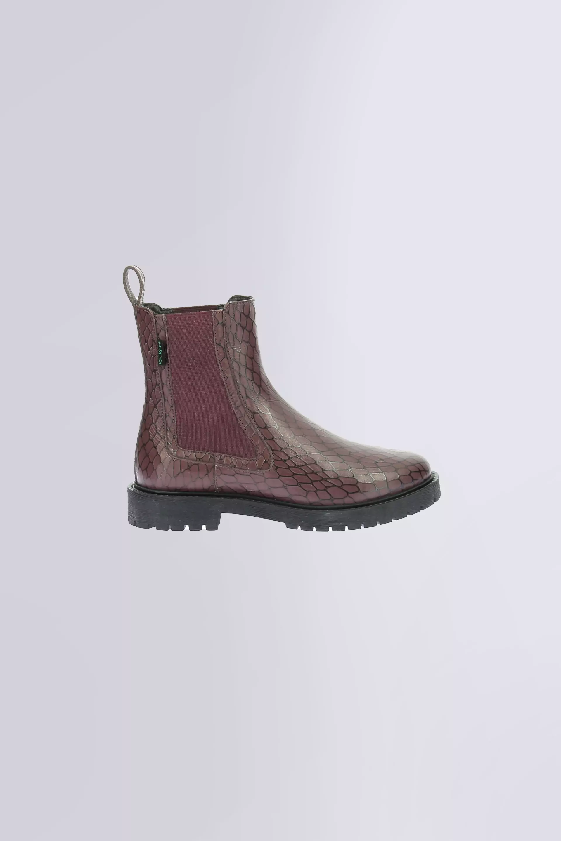 Kick deena Bordeaux croco Kick deena Bordeaux croco