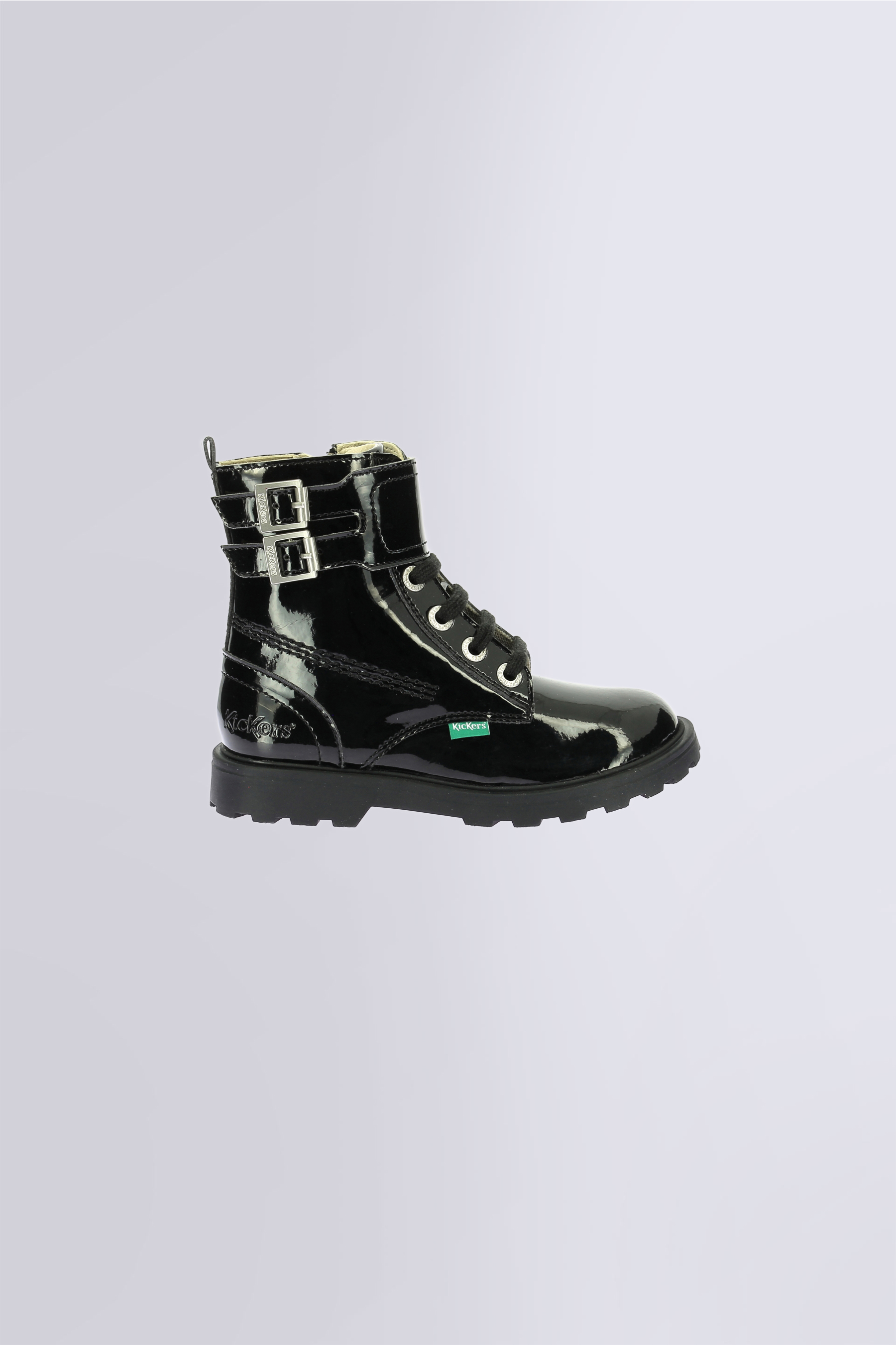 Kick Blush : black ankle boots for girl - Kickers © Official website
