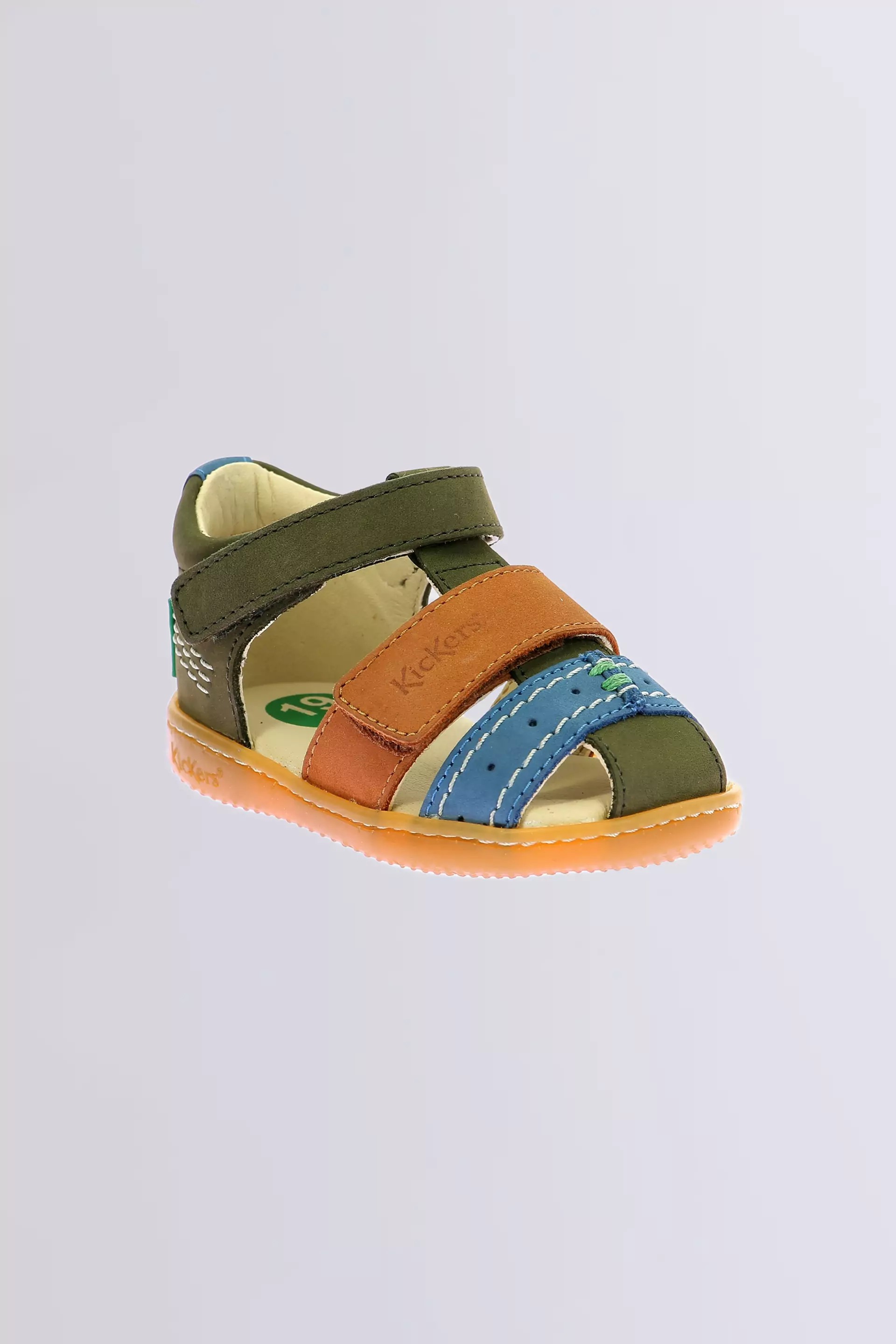 Kick bazar Kaki camel bleu