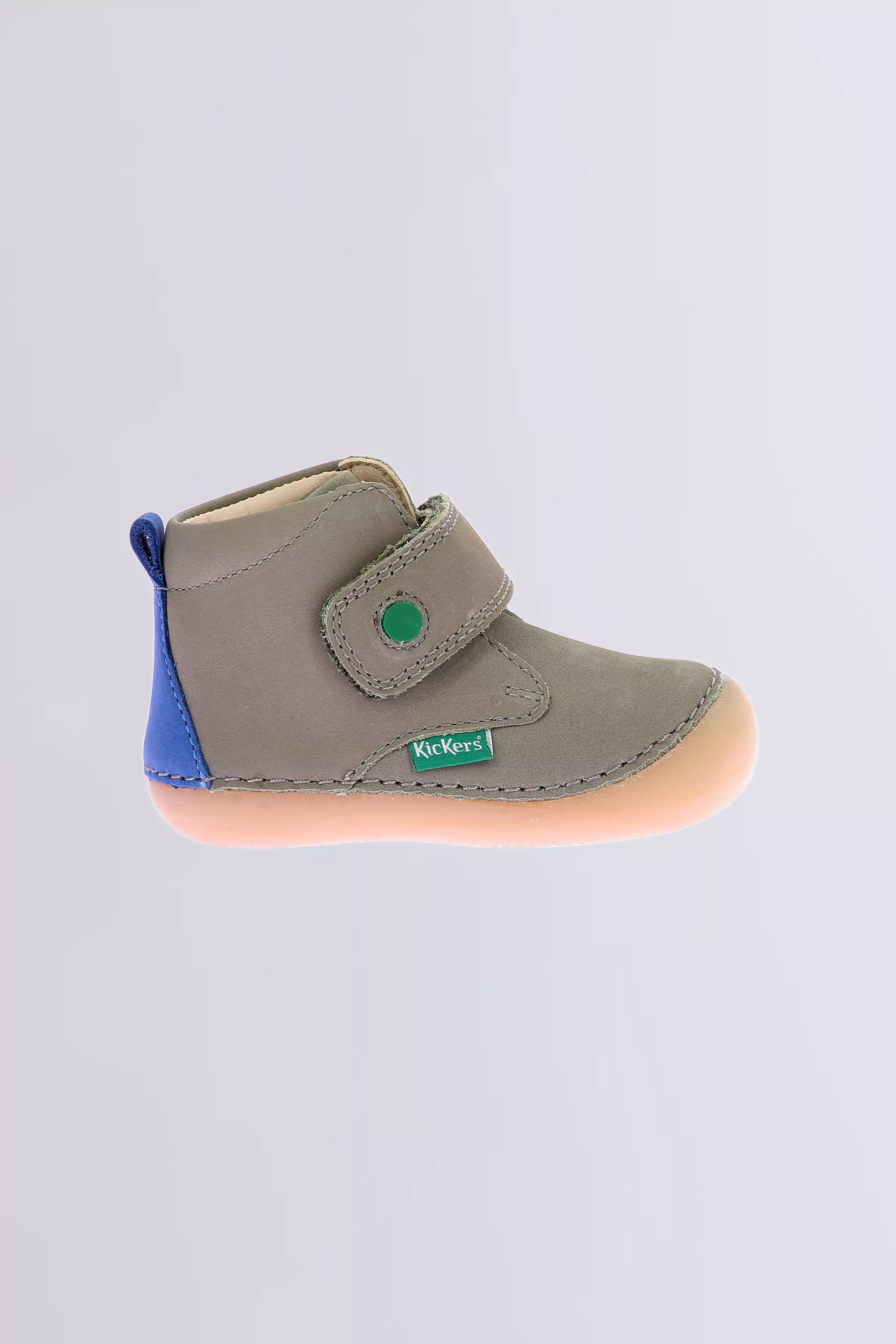 Sabio | Khaki- und blaue Stiefeletten für Jungen | Kickers © Offizielle Webseite