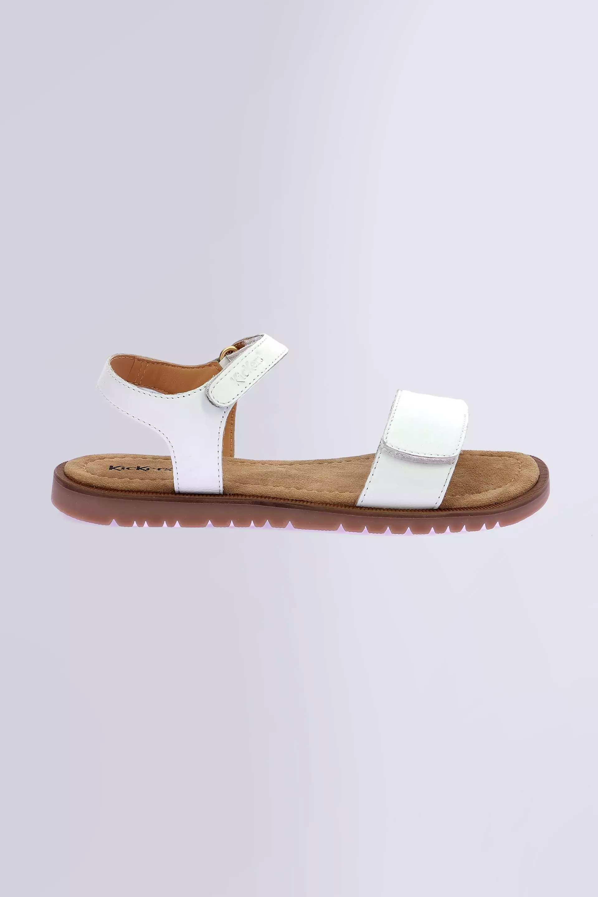 Kick Braida | Sandales blanches pour fille | Kickers © Site Officiel