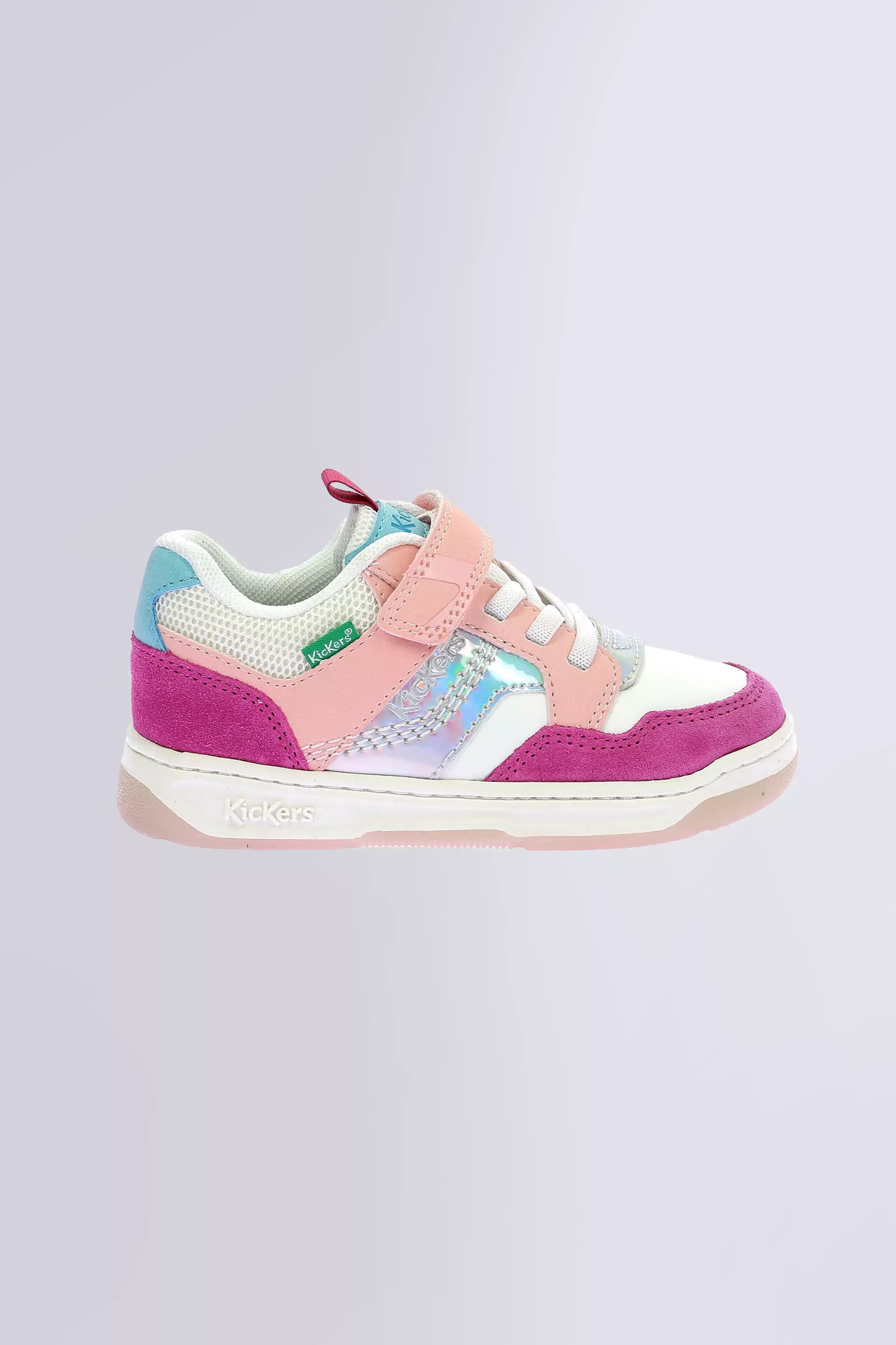 Kickarting white pink