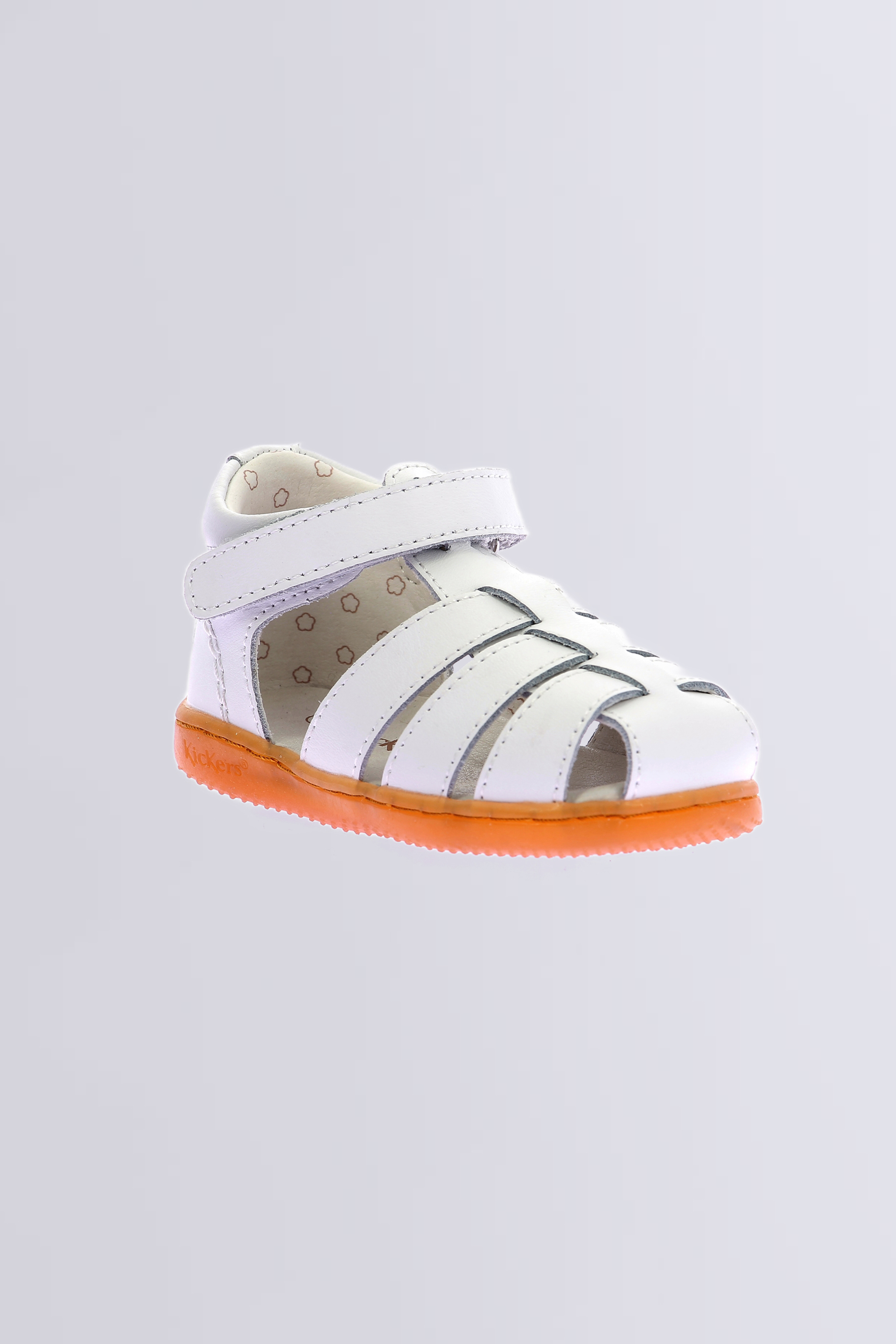 Kick Flo - Sandalias blanco para niña - Kickers © Página oficial