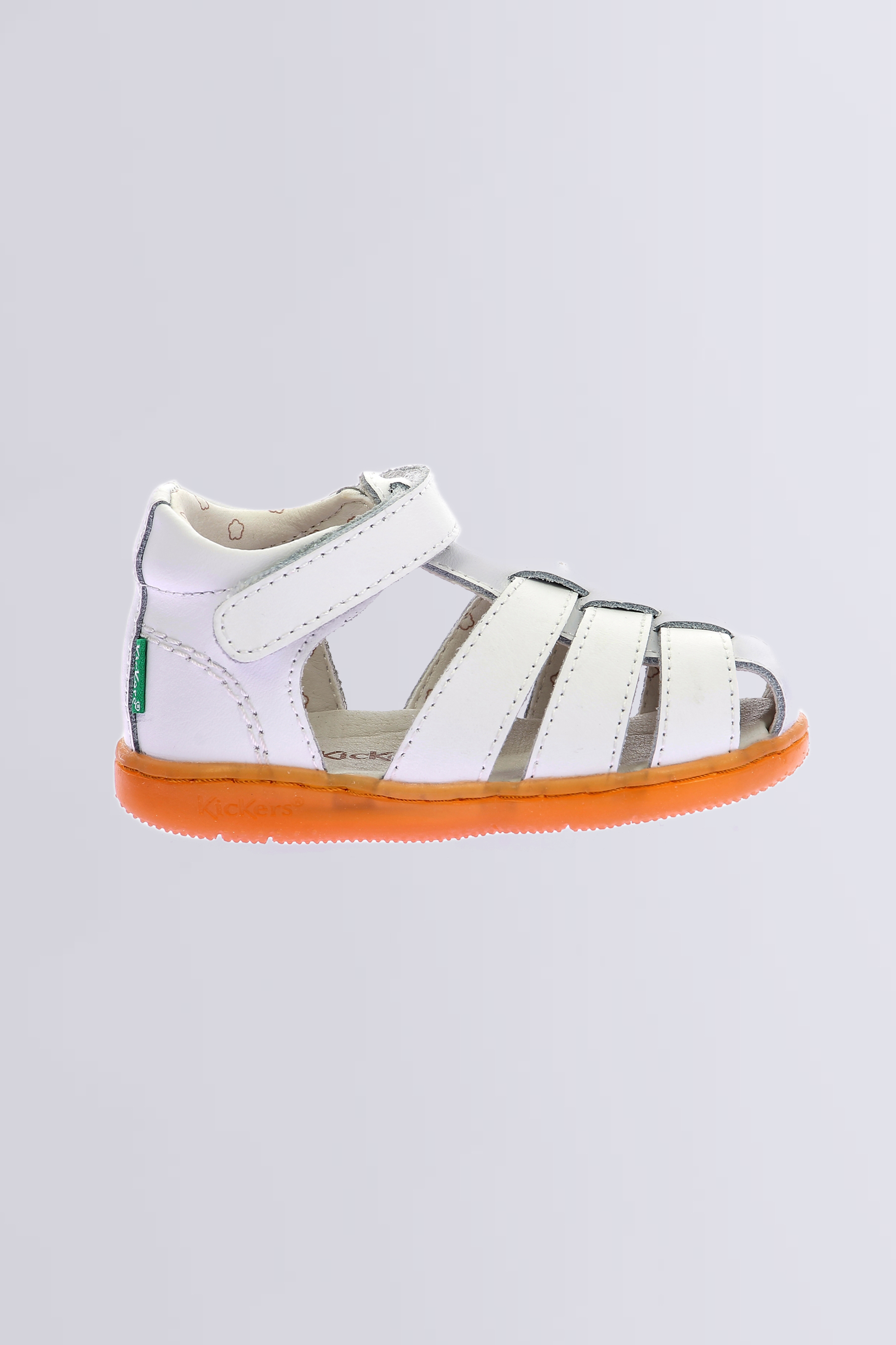 Kick Flo - Sandalias blanco para niña - Kickers © Página oficial