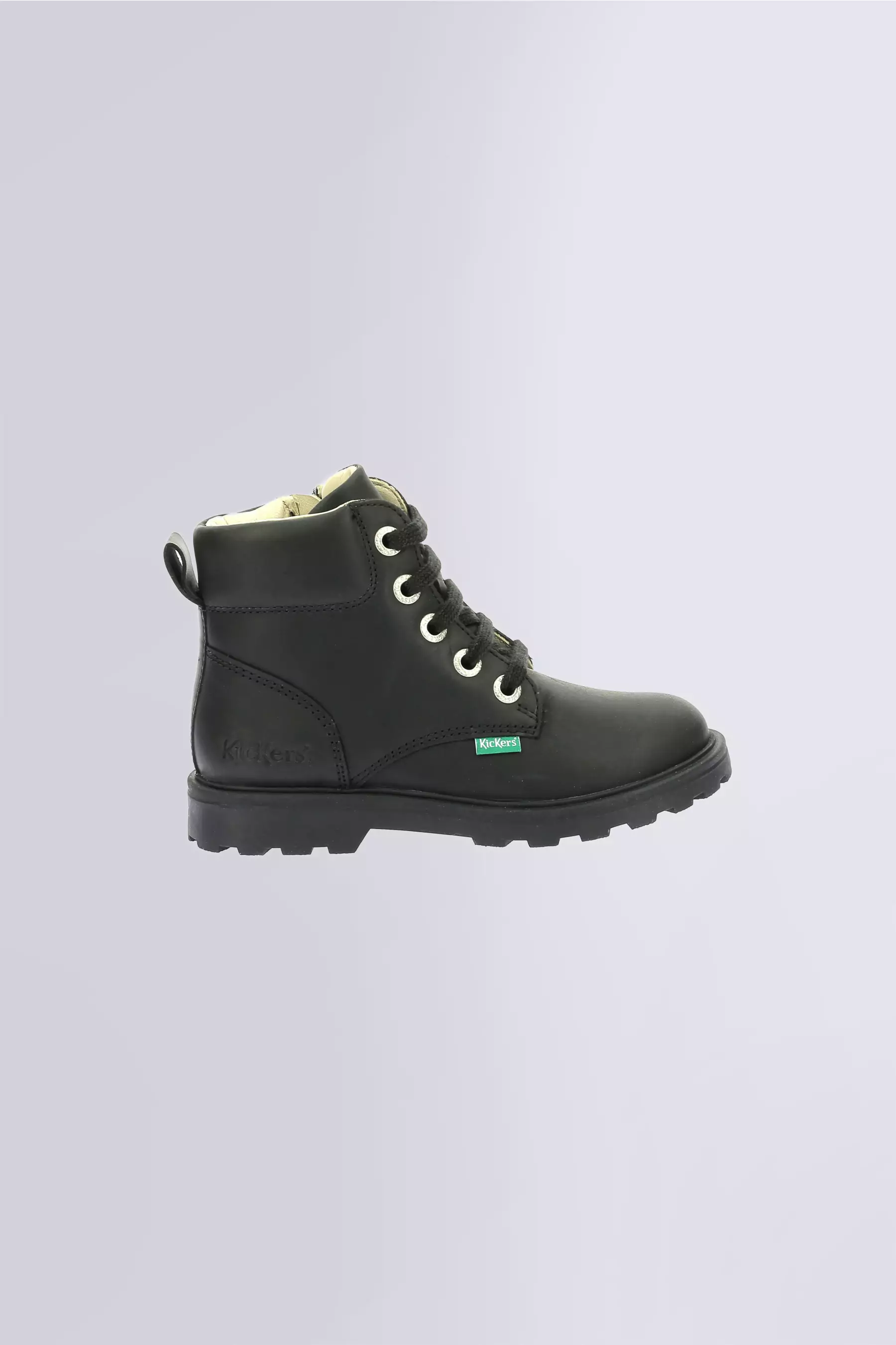 Kick Bluck | Bottines noires pour fille et garçon | Kickers © Site Officiel