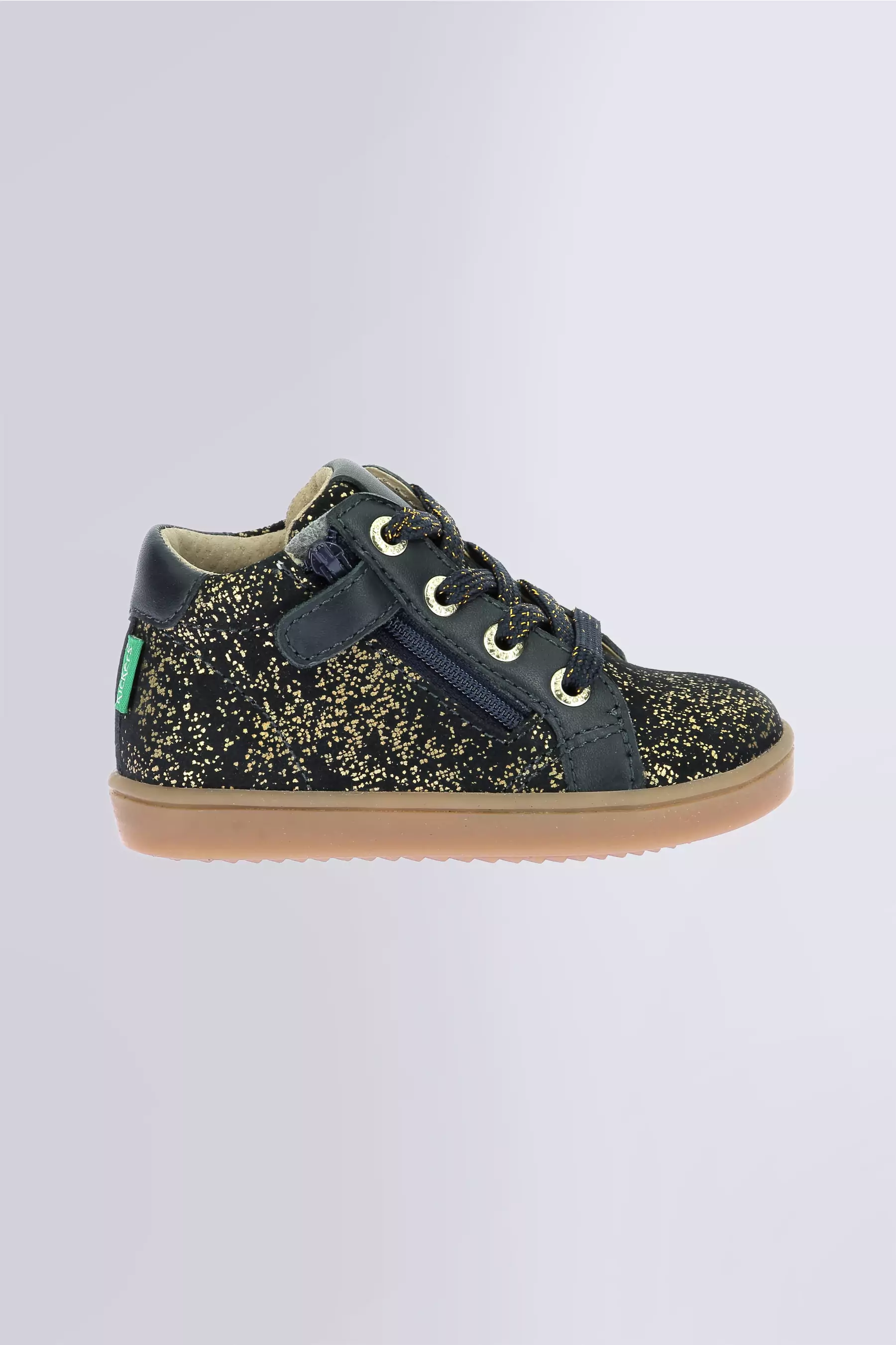 Kick Welly - Baskets marine pour fille - Kickers © Site Officiel