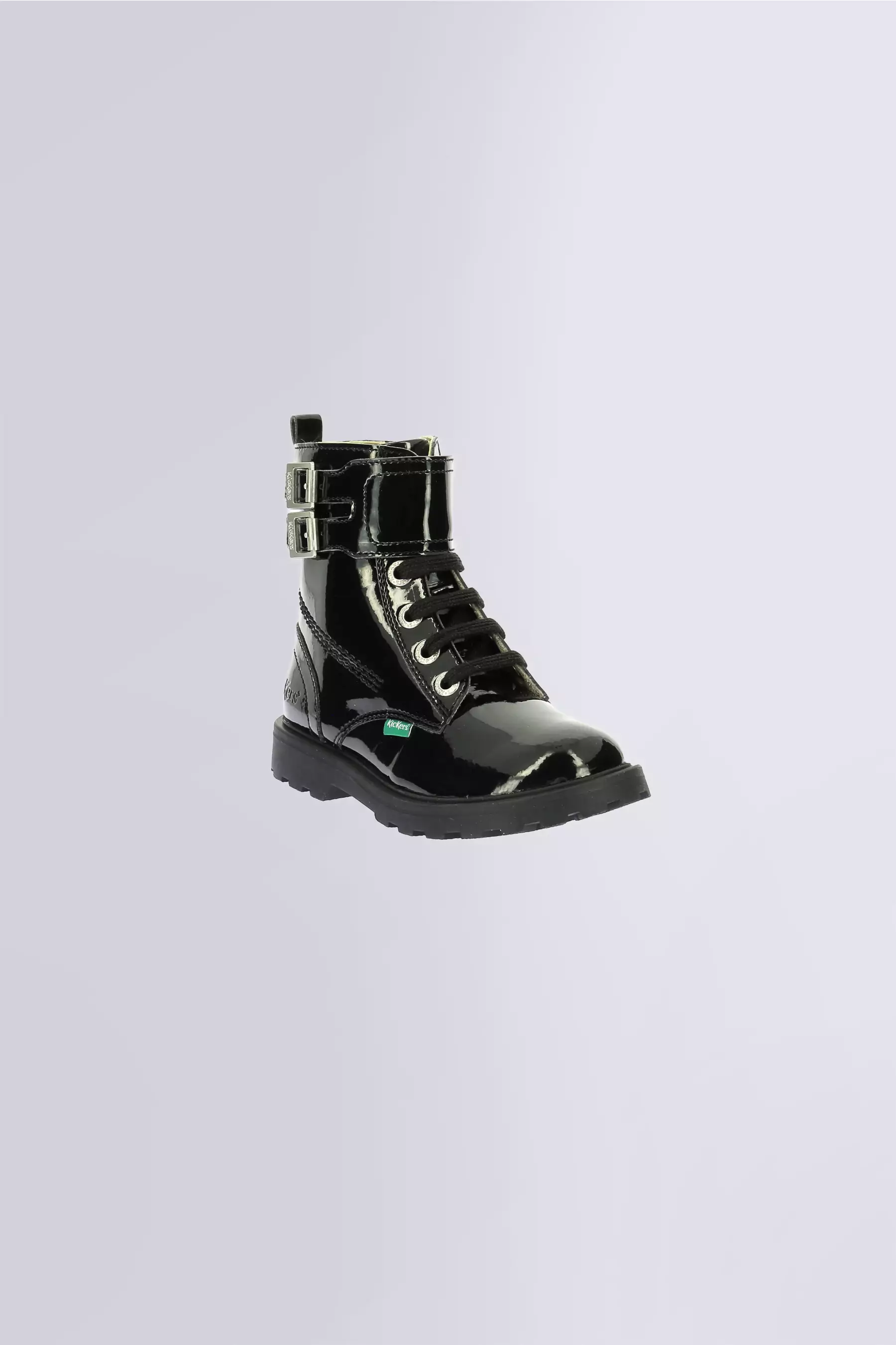 Kick Blush | Bottines noir vernis pour fille | Kickers © Site Officiel Kick Blush | Bottines noir vernis pour fille | Kickers © Site Officiel
