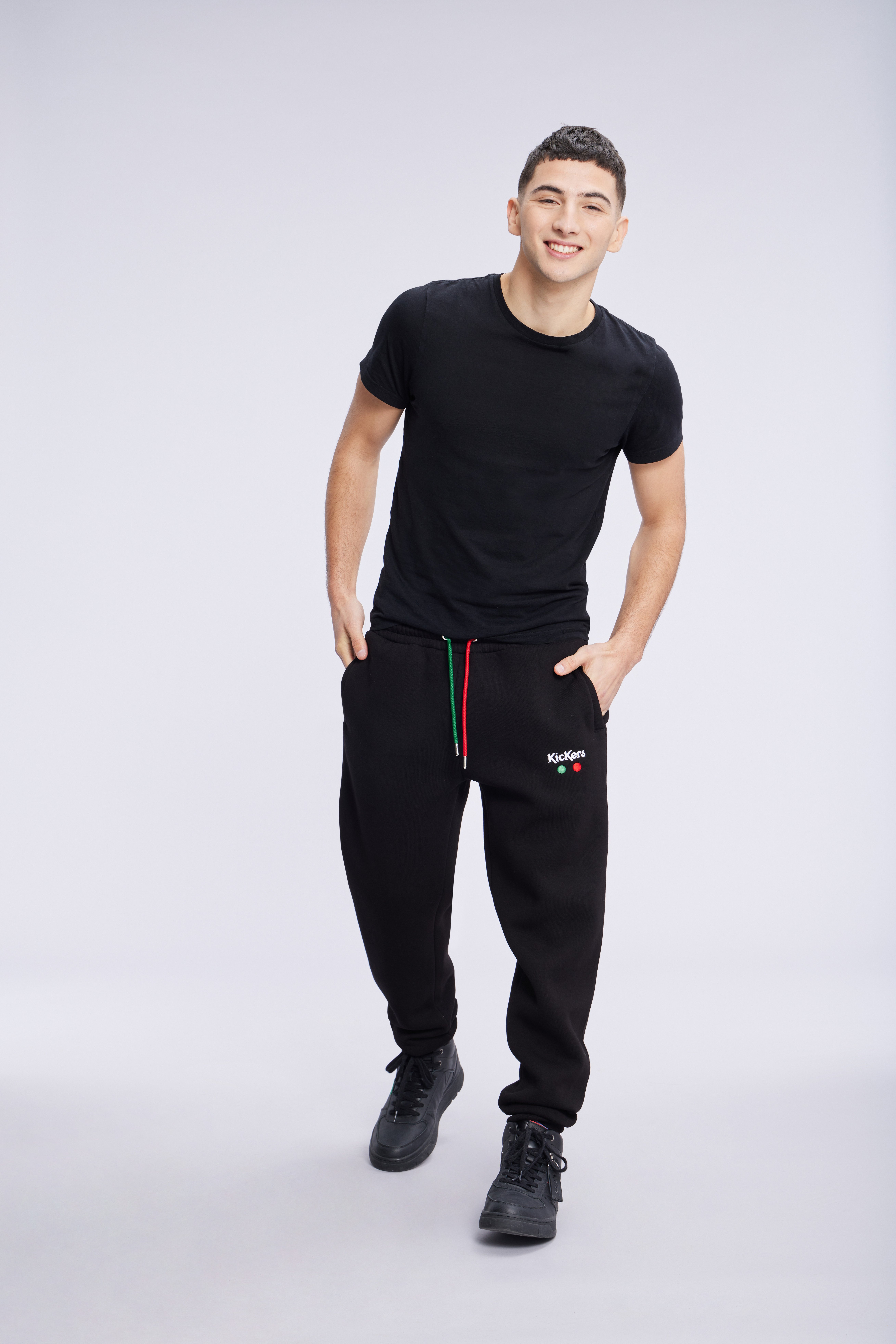 Kick Cutter - Jogging nero da uomo - Kickers © Sito ufficiale