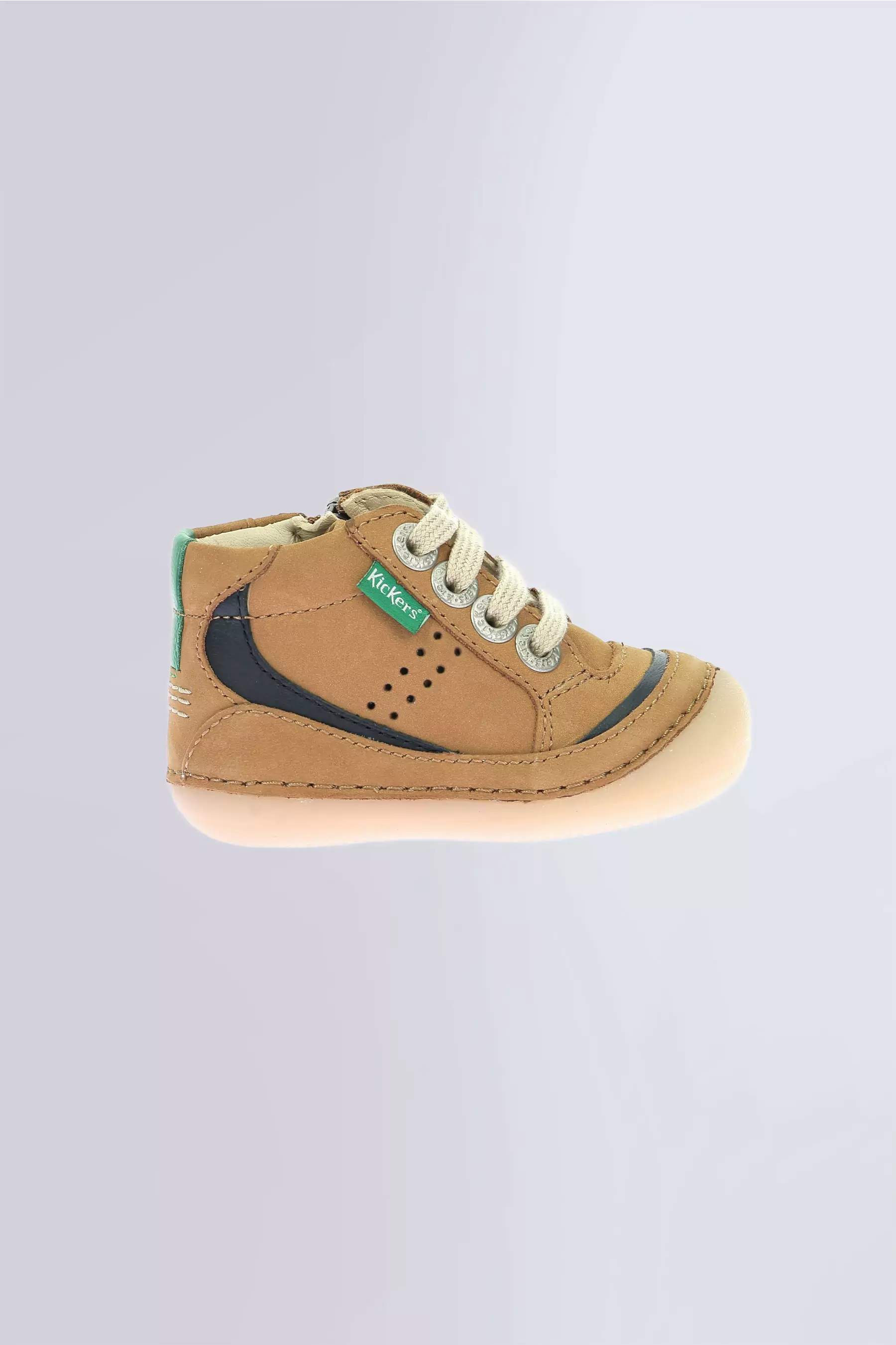 Kick Sopum : yellow ankle boots for boy - Kickers © Official website Kick Sopum : yellow ankle boots for boy - Kickers © Official website