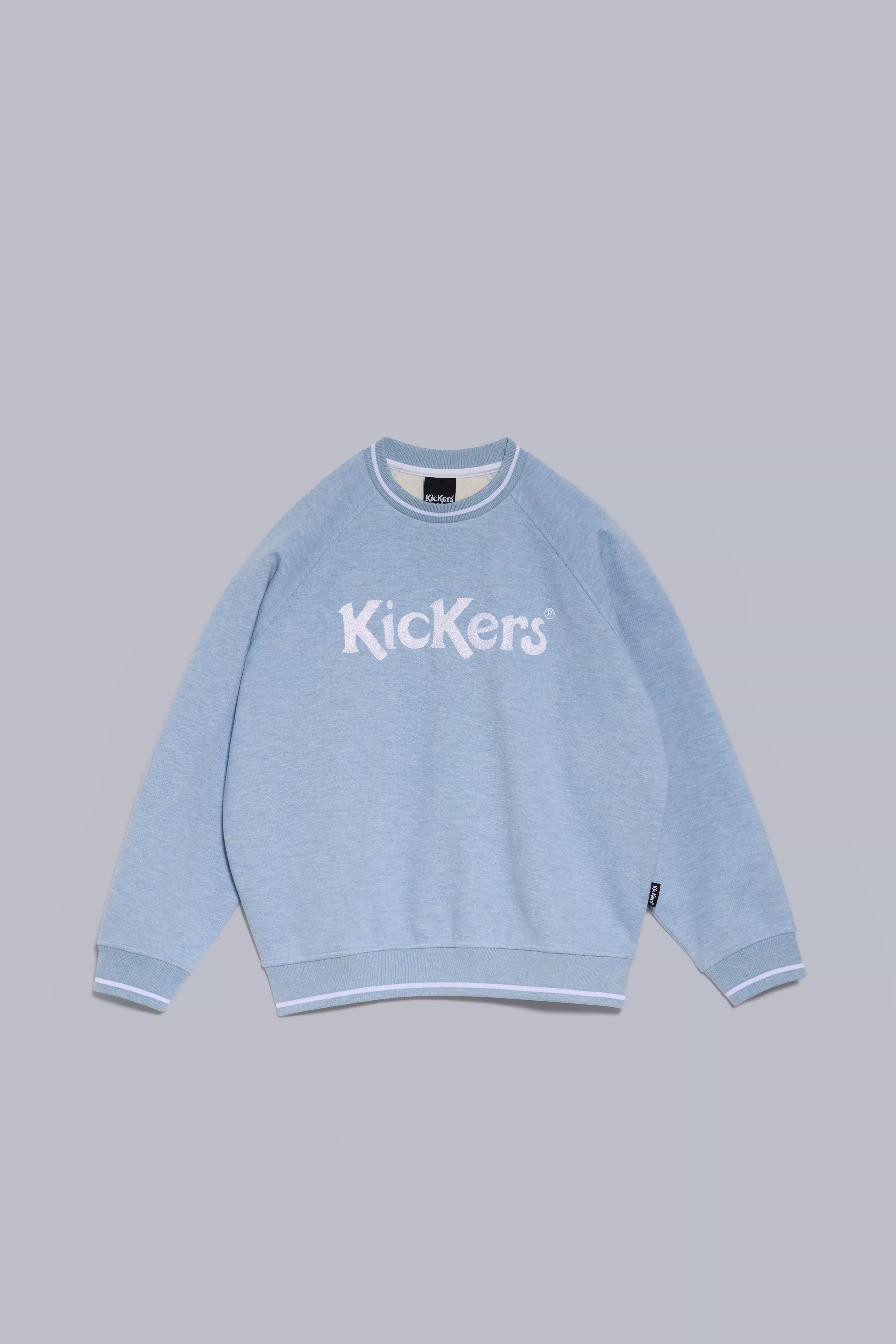 Kick Graft - Sweat bleu clair pour femme et homme - Kickers © Site Officiel Kick Graft - Sweat bleu clair pour femme et homme - Kickers © Site Officiel
