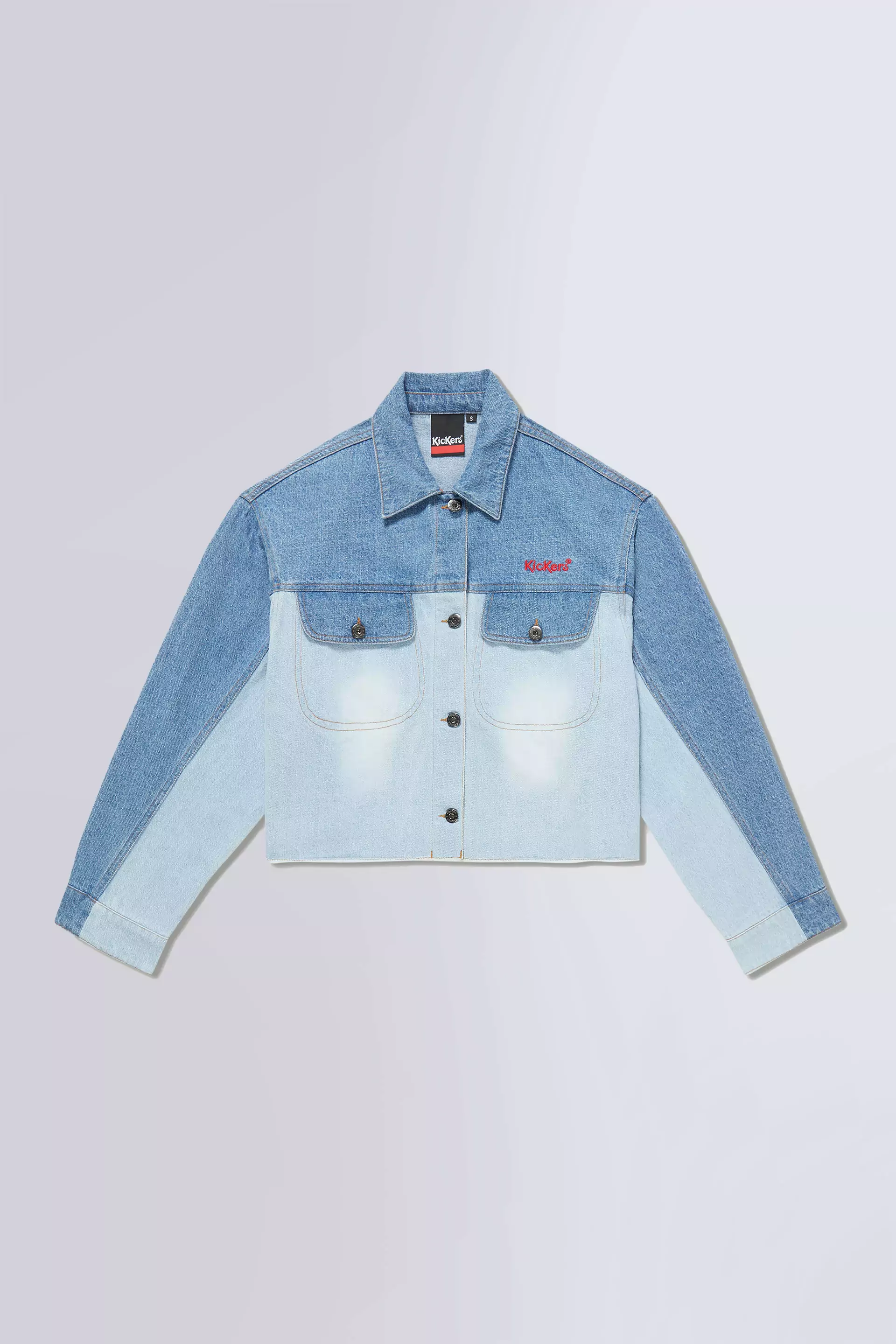 Kick Denim - Camisa de manga larga azul para mujer - Kickers © Página oficial Kick Denim - Camisa de manga larga azul para mujer - Kickers © Página oficial