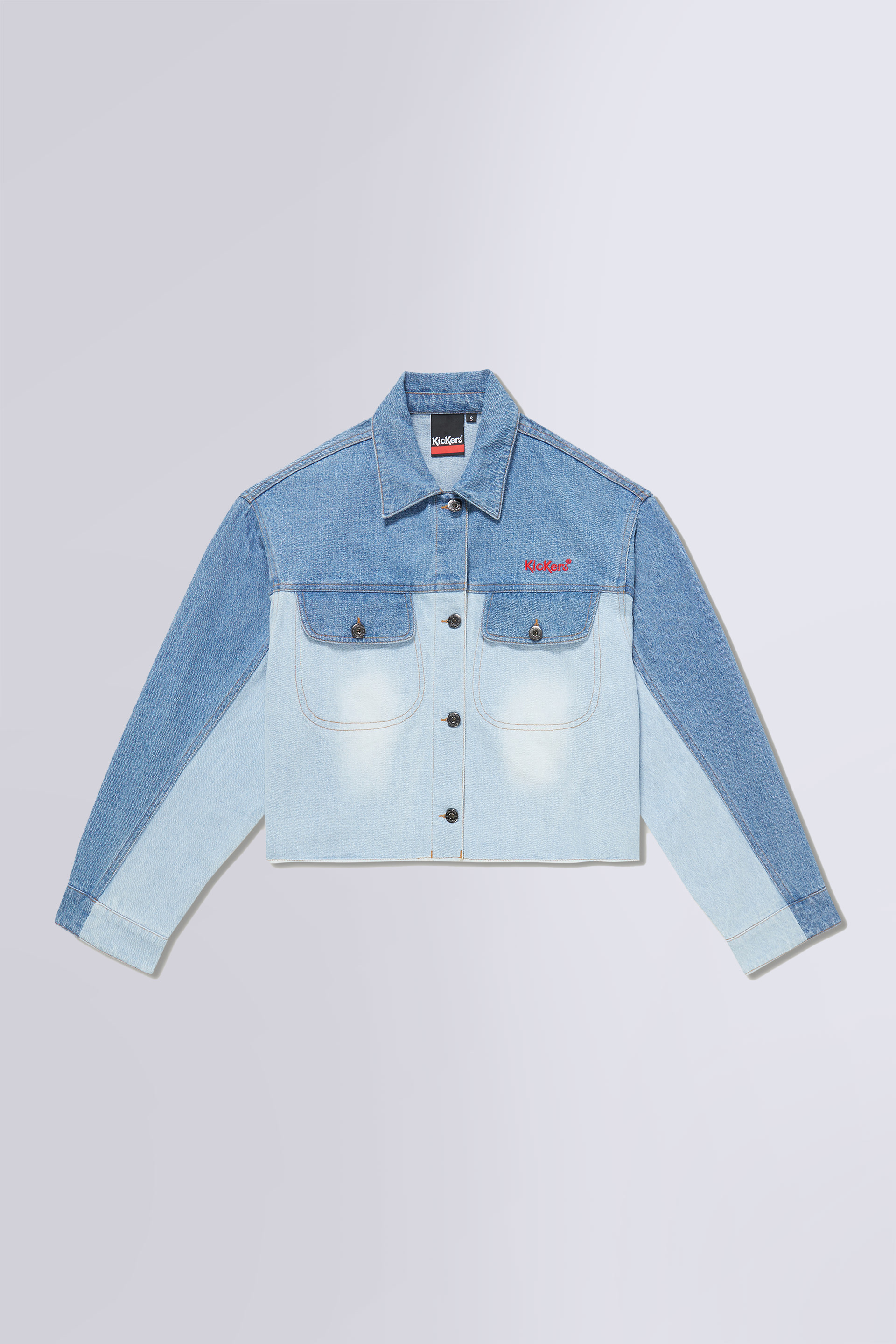 Kick Denim - Veste en jean bleue pour femme - Kickers © Site Officiel