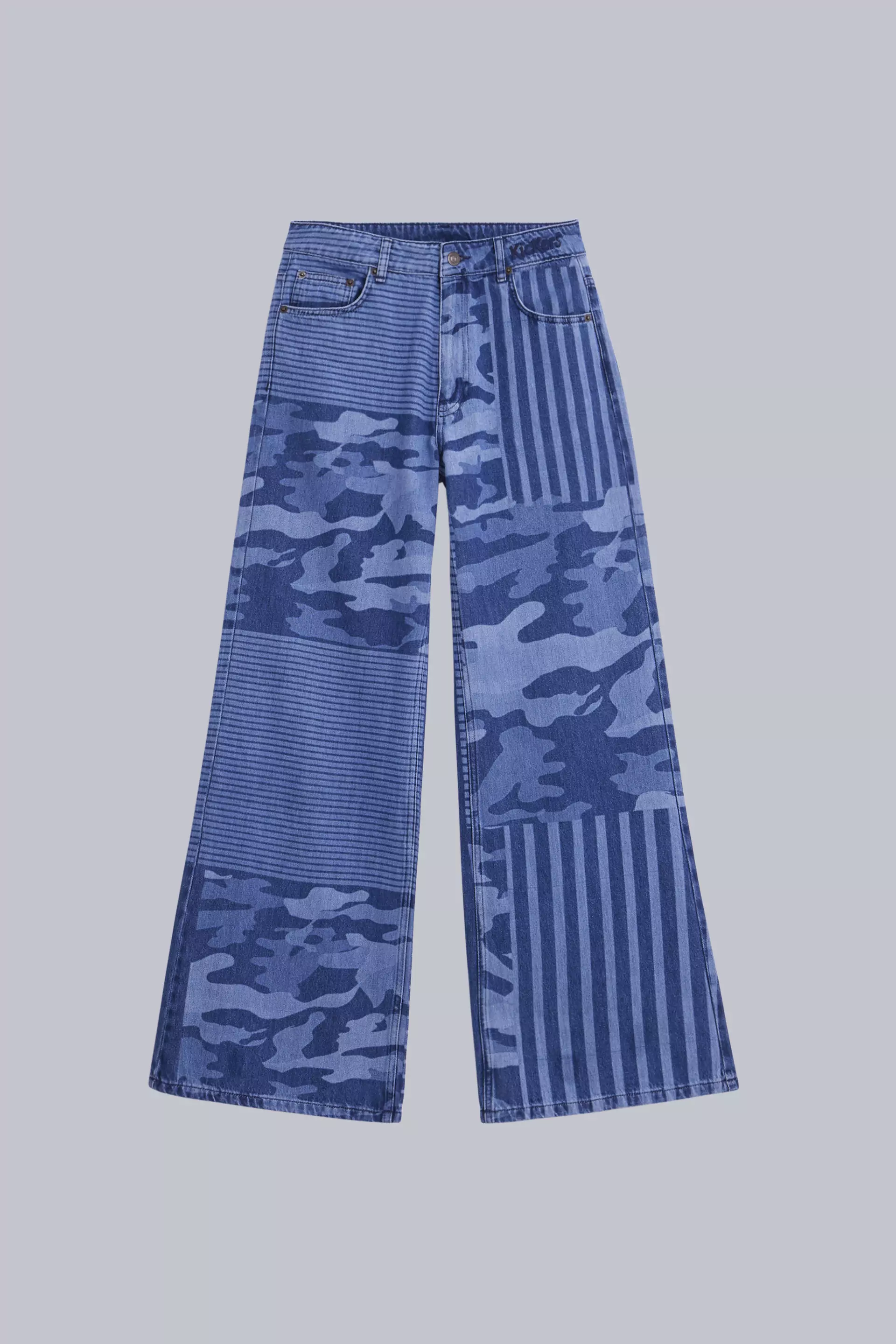 Kick Jean - Jean imprimé camouflage unisexe - Kickers © Site Officiel