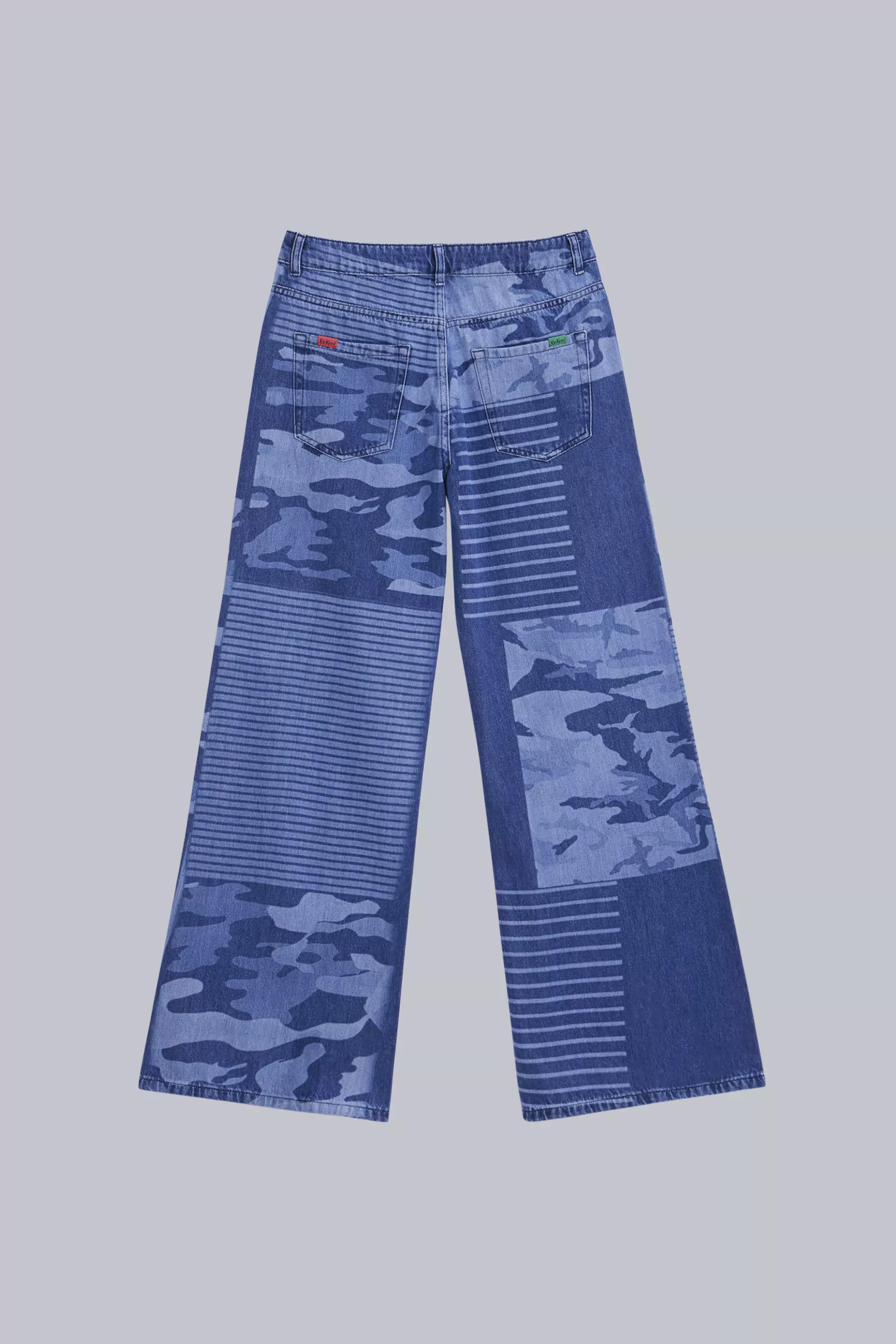 Kick Jean - Jean imprimé camouflage unisexe - Kickers © Site Officiel