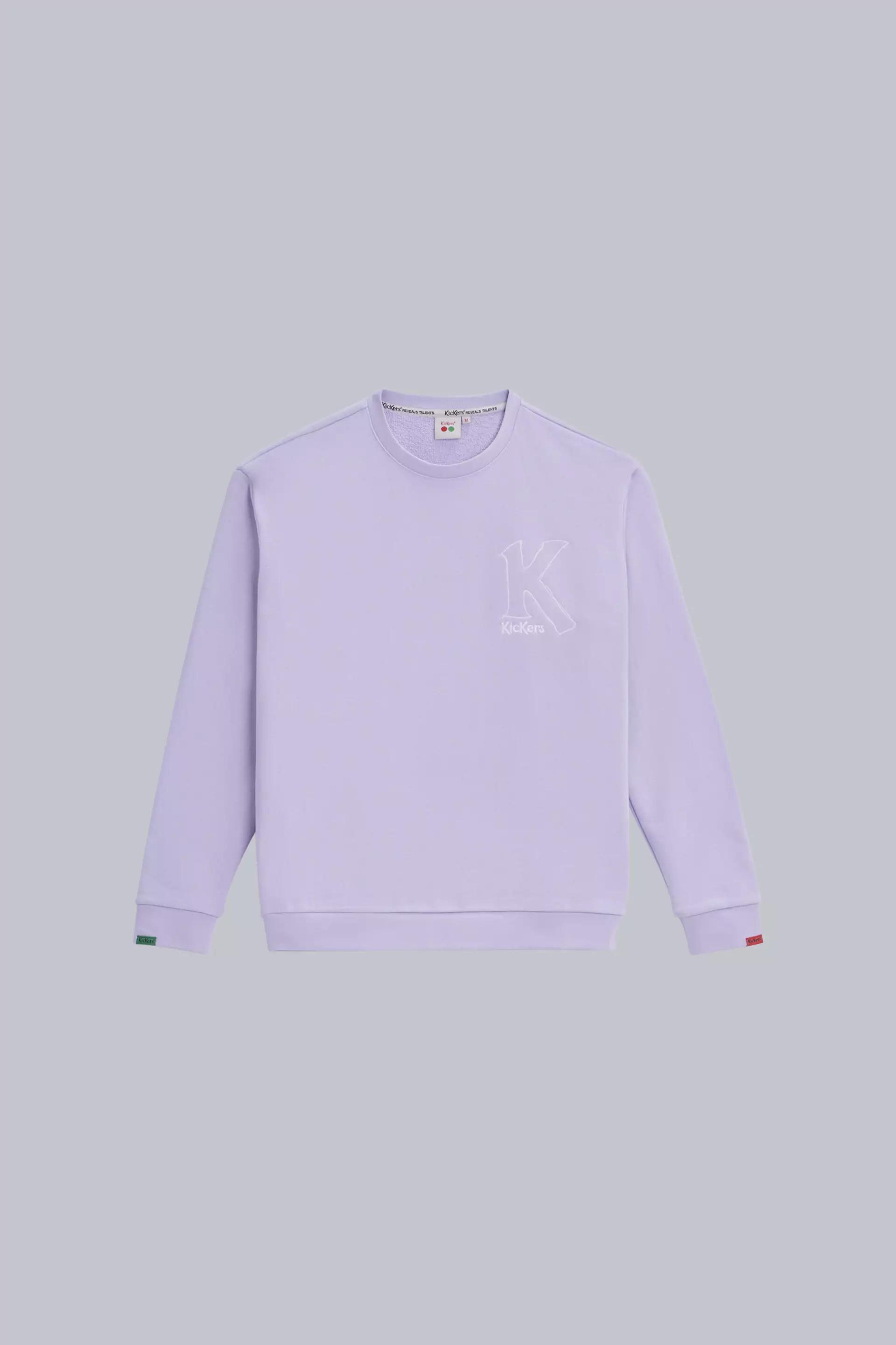 Kick Sweat - Sweat lilas unisexe - Kickers © Site Officiel Kick Sweat - Sweat lilas unisexe - Kickers © Site Officiel