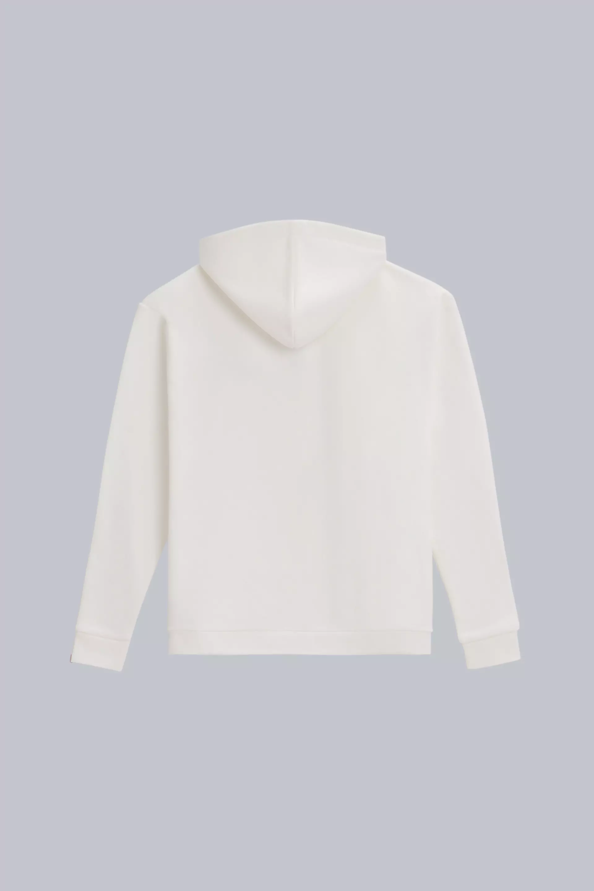 Kick Zip - Weißer Unisex-Kapuzenpullover - Kickers © Offizielle Website