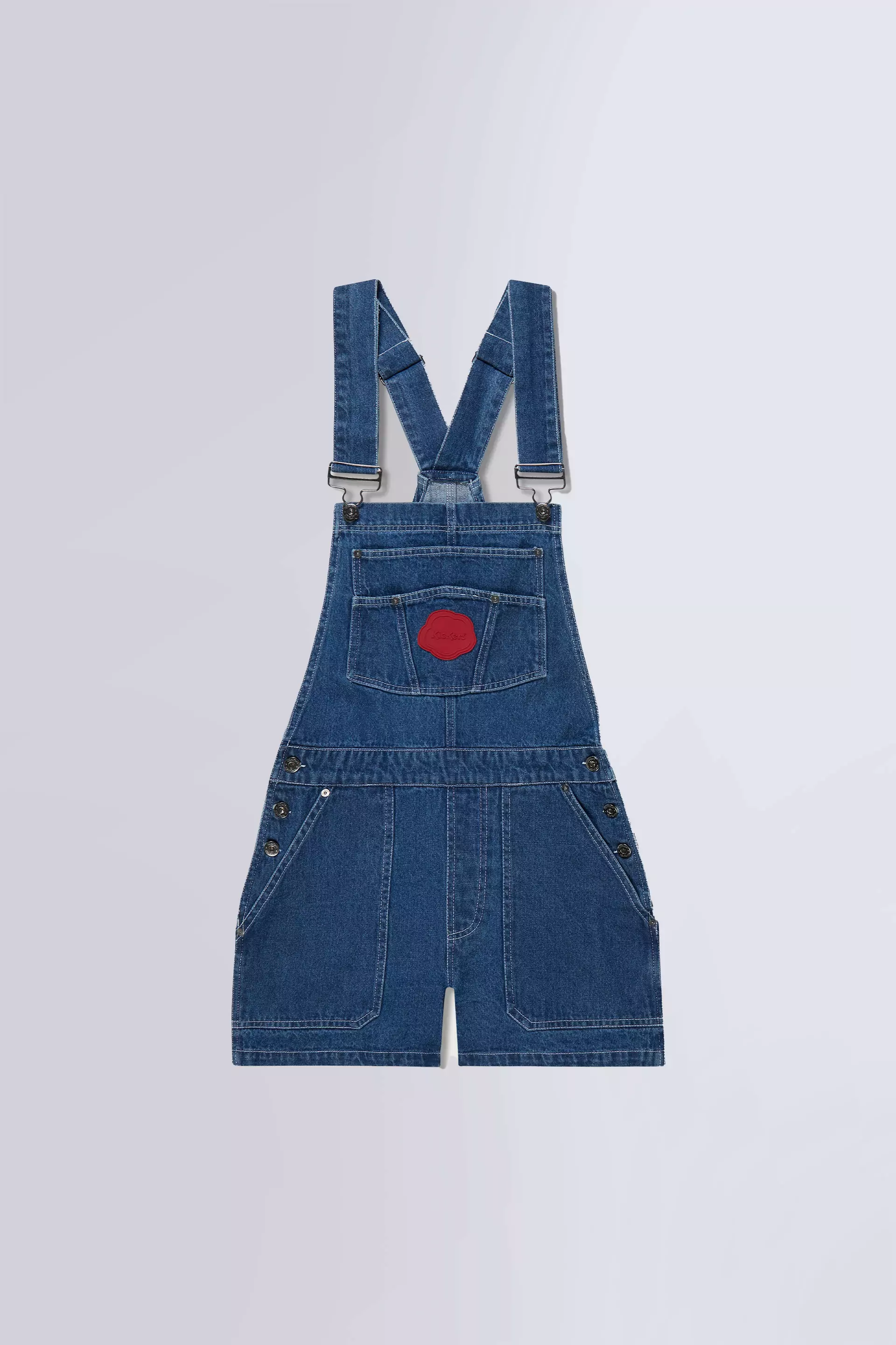 Kick Riz - Salopette bleu foncé pour femme - Kickers © Site Officiel