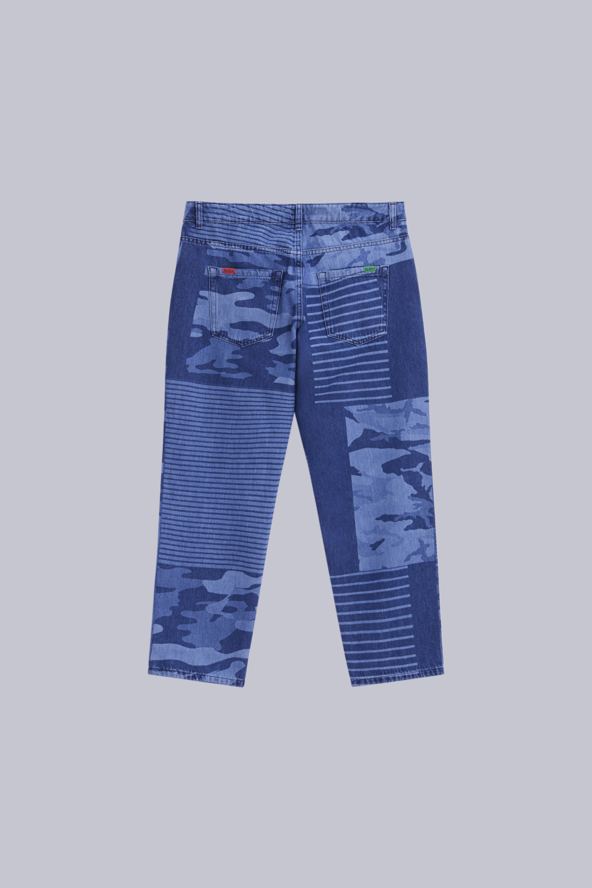 Kick Flare - Jean bleu camouflage pour femme - Kickers © Site Officiel Kick Flare - Jean bleu camouflage pour femme - Kickers © Site Officiel